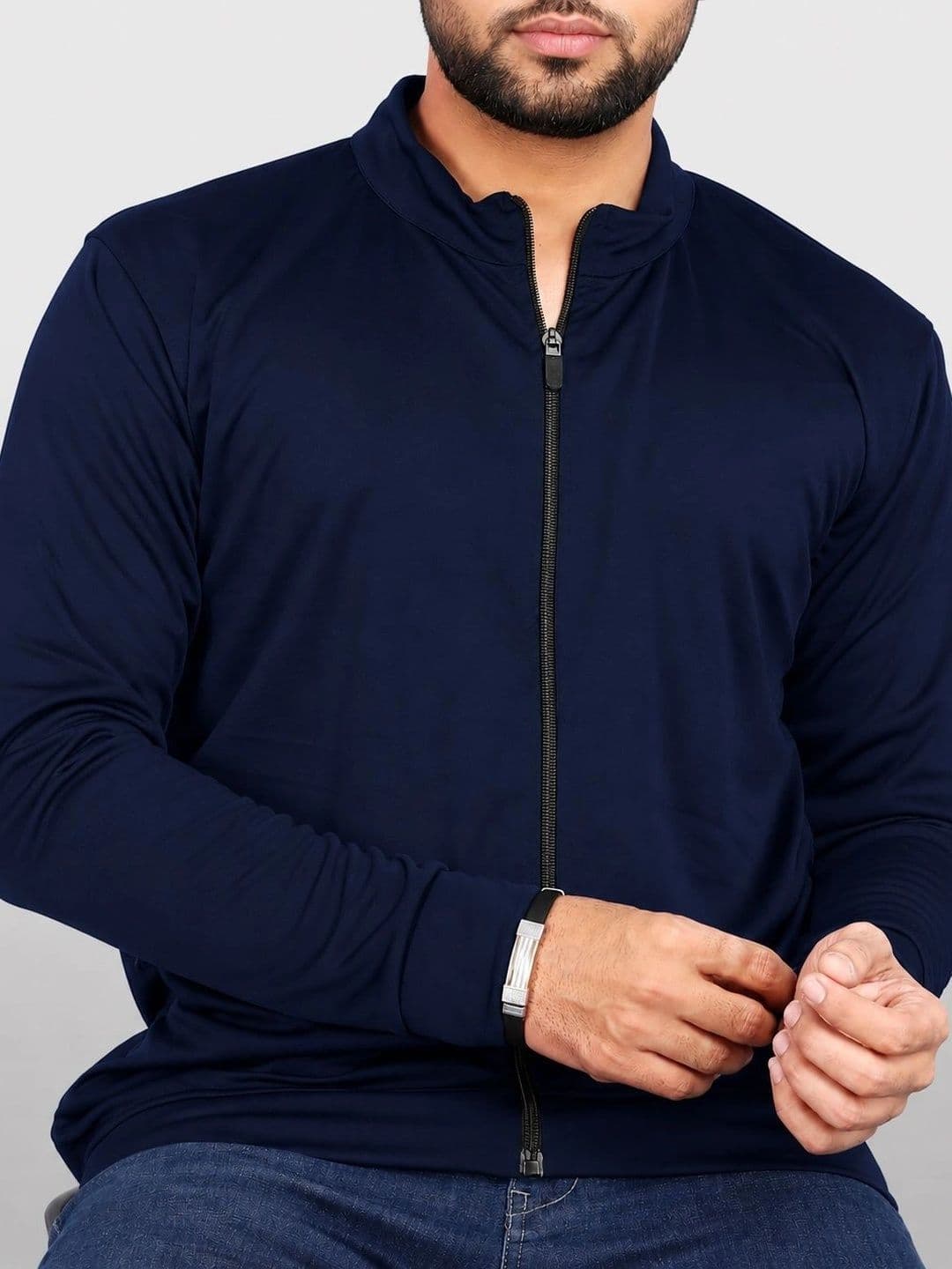 Veehaus Men Lightweight Running Open Front Jacket - view 1