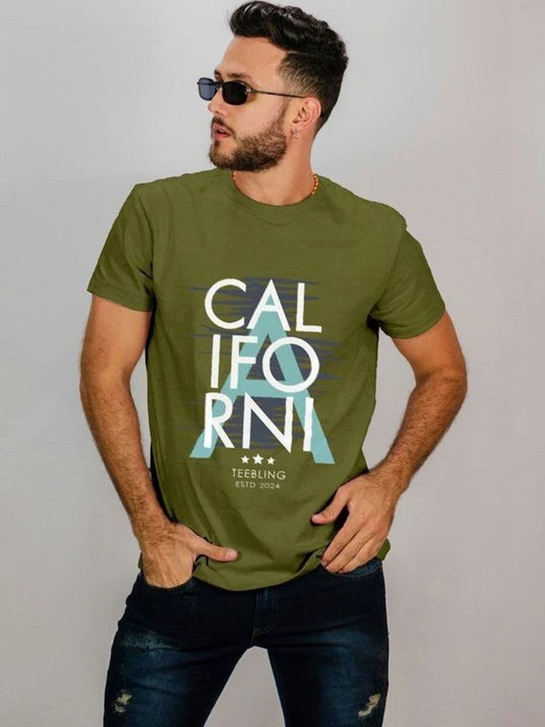 TeeBling Men Typography Printed T-shirt - view 1