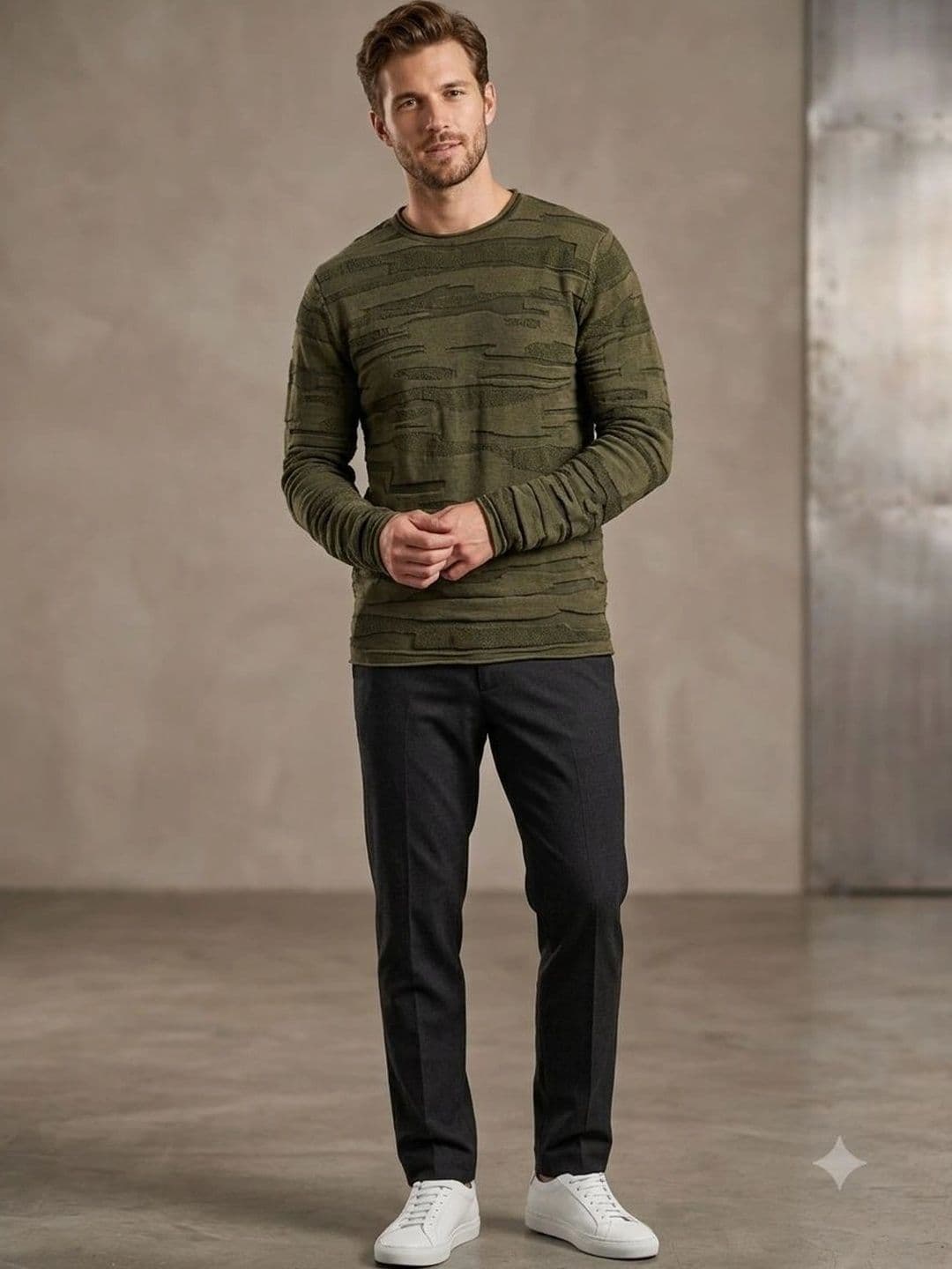 Moda Rapido Men Woollen Pullover - view 1
