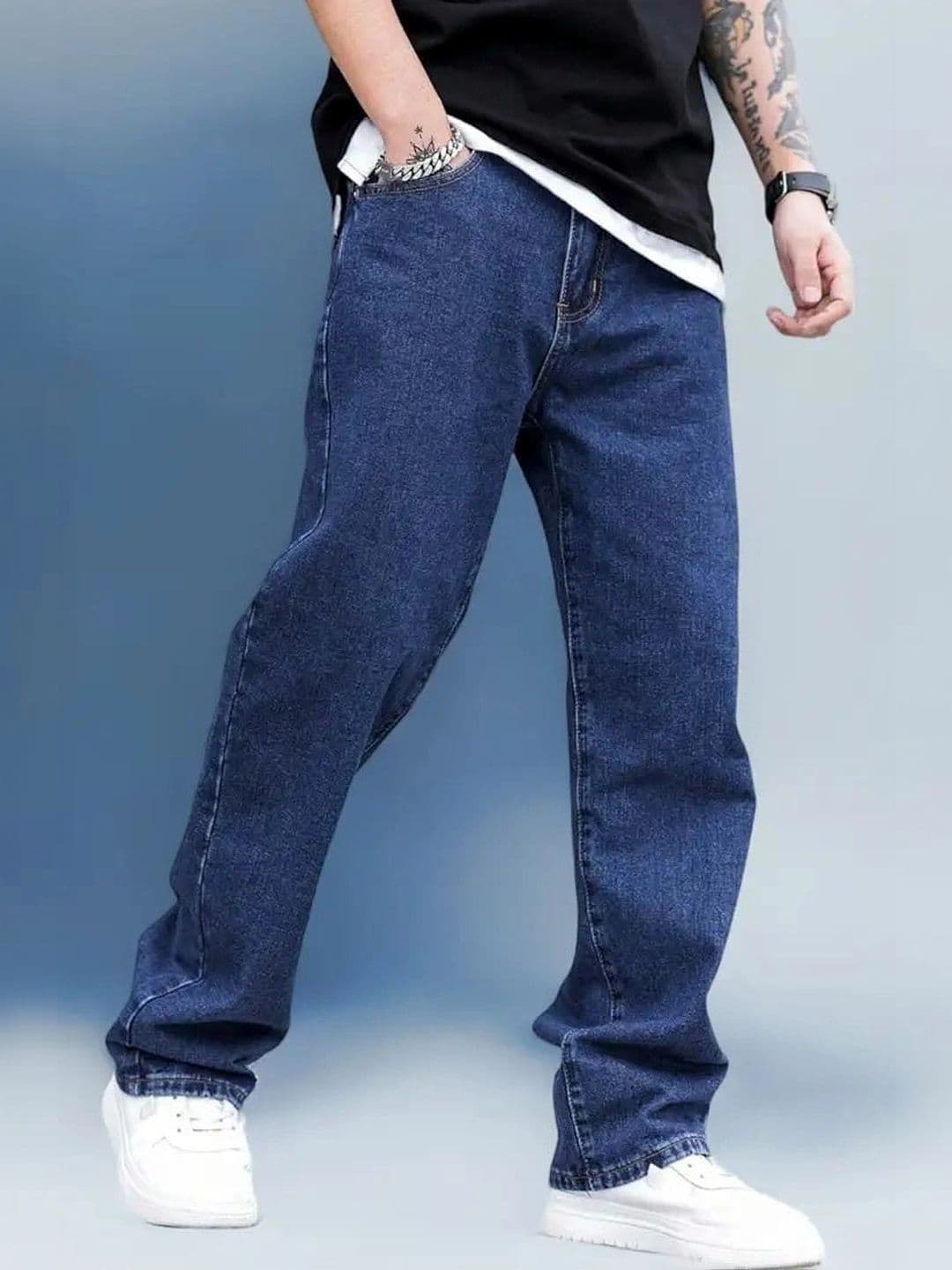 CMD Coinmen Denims Men Relaxed Fit Mid-Rise Stretchable Jeans - view 1