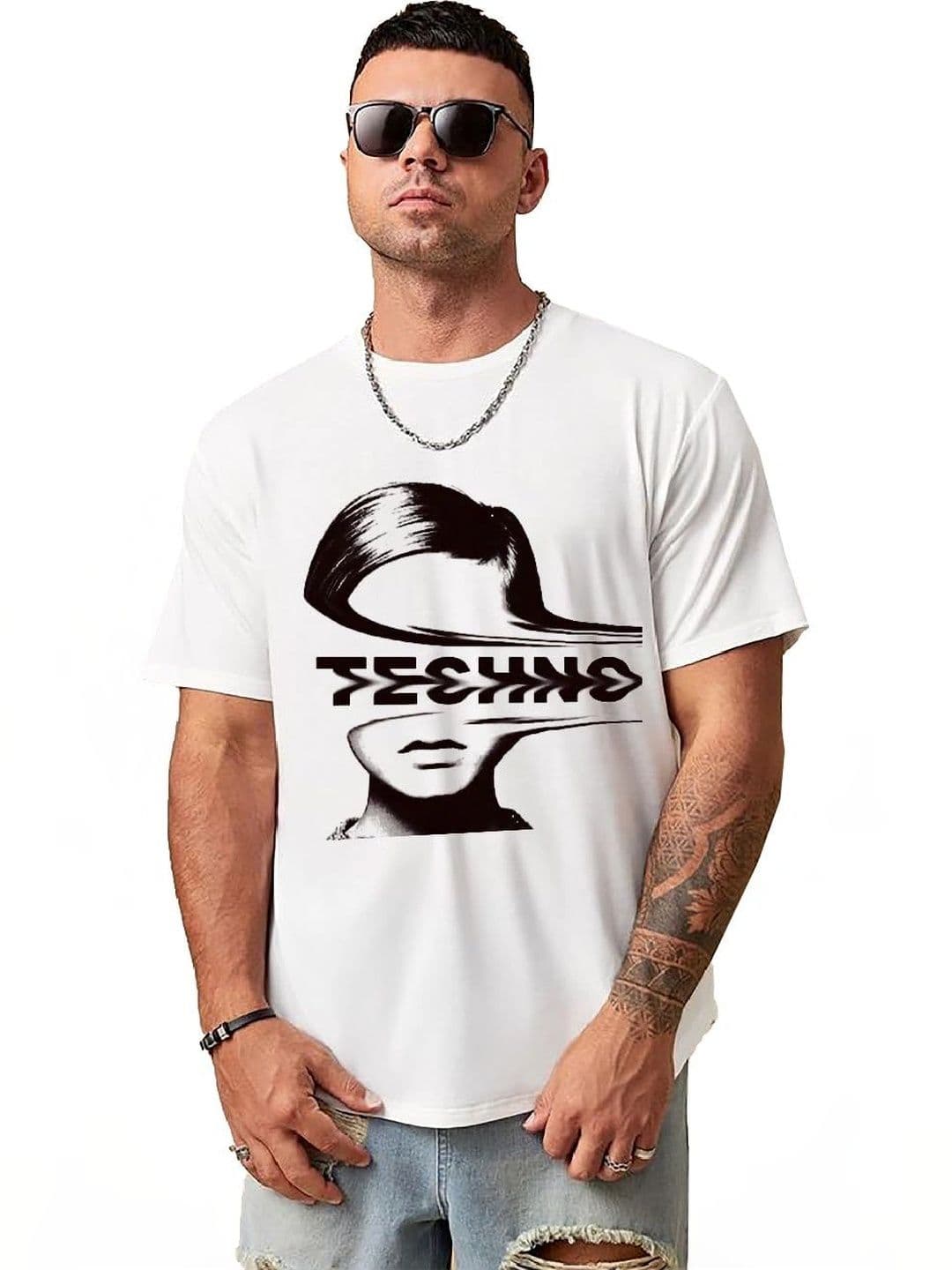 VLAM Unisex Printed Slim Fit T-shirt - view 1