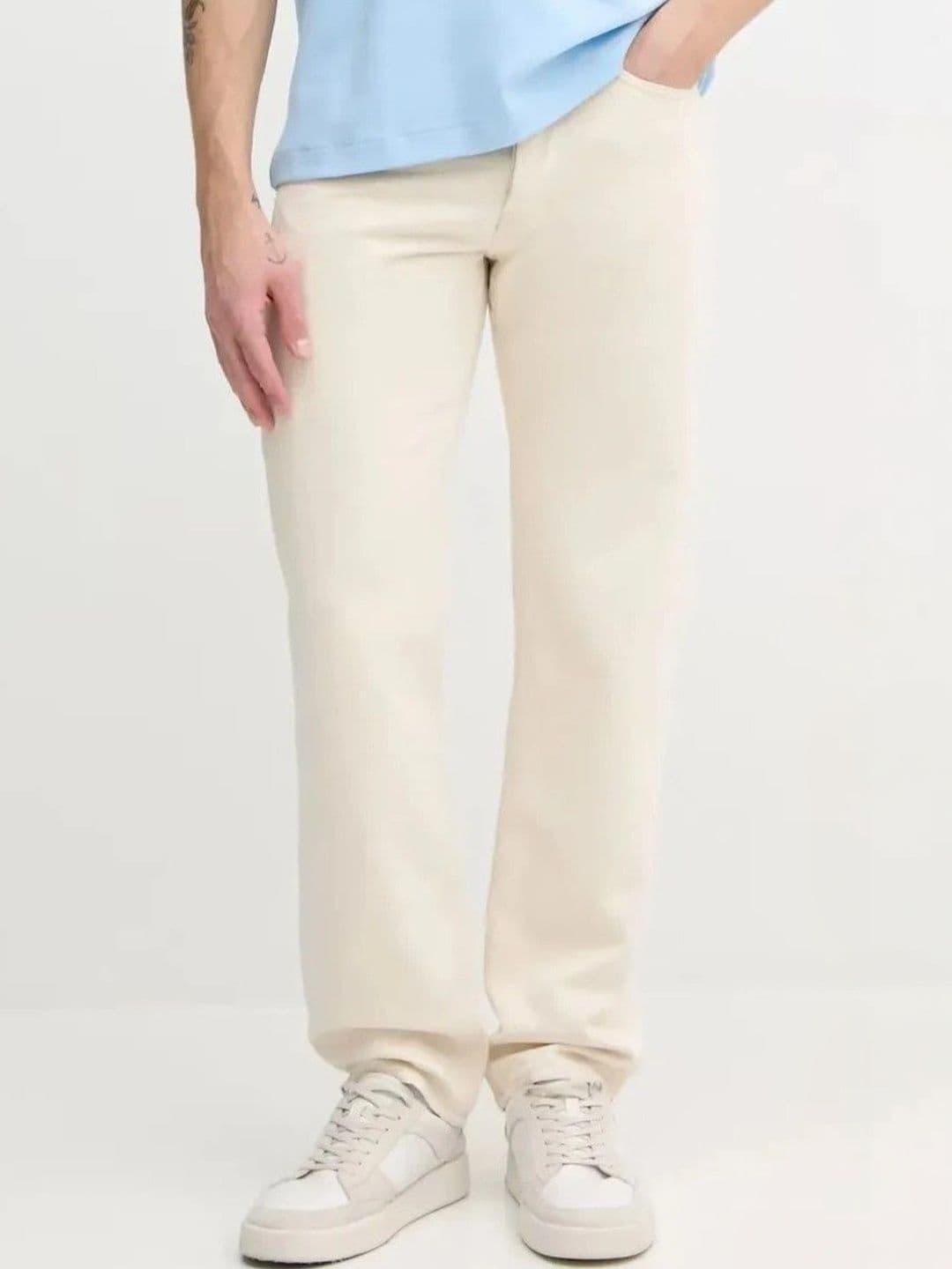 YAMEETFIT Men Jean Straight Fit Mid-Rise Jeans - view 1