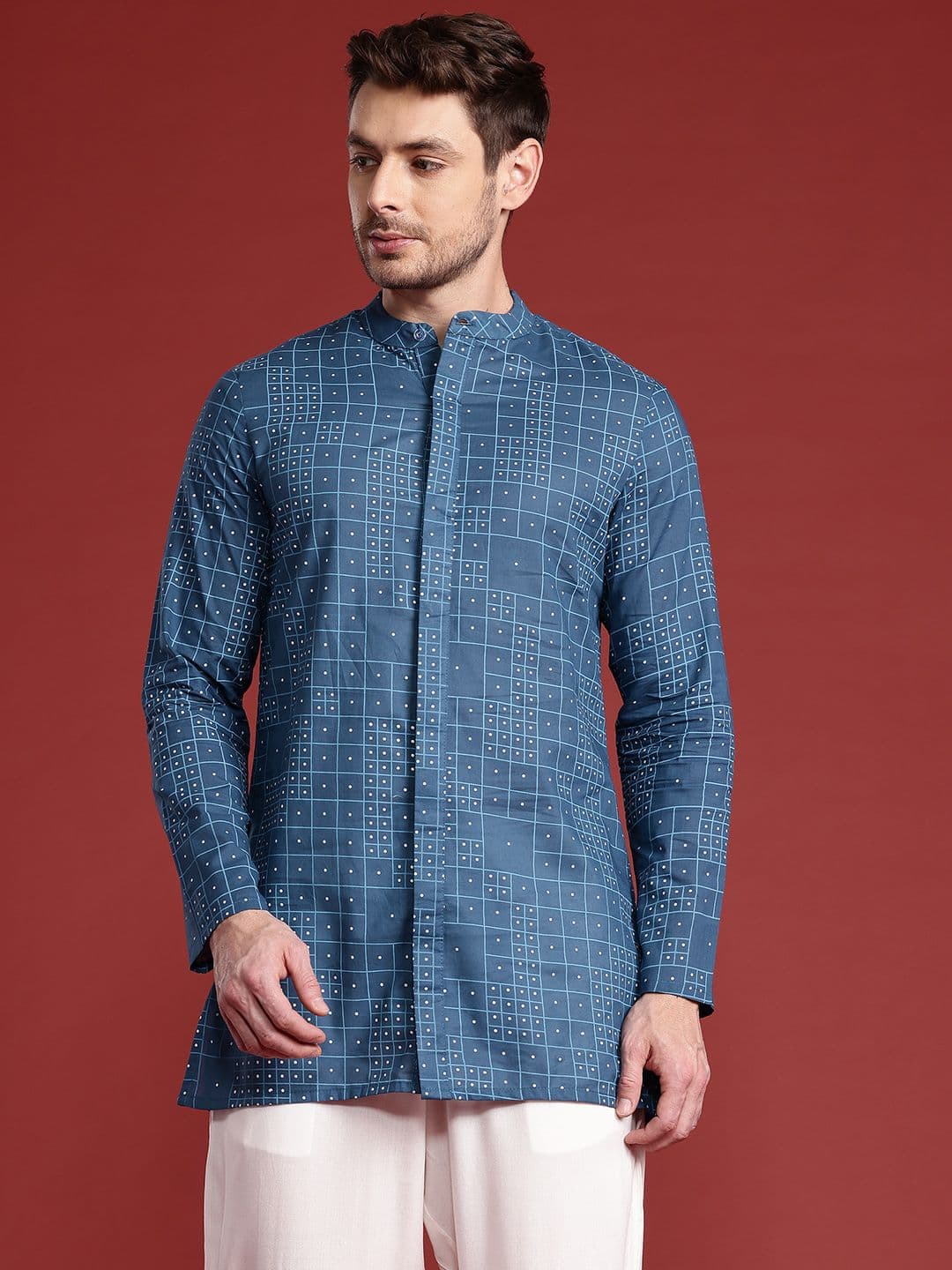 Anouk Cotton Printed Short Kurta - view 1