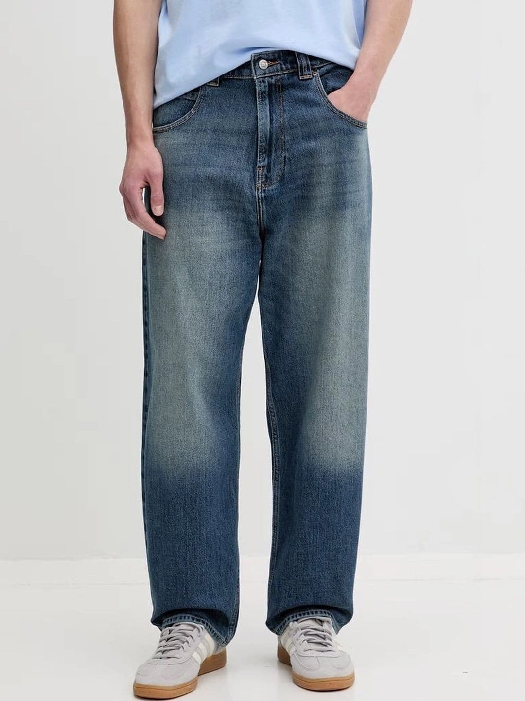 YAMEETFIT Men Jean Straight Fit Mid-Rise Jeans - view 1