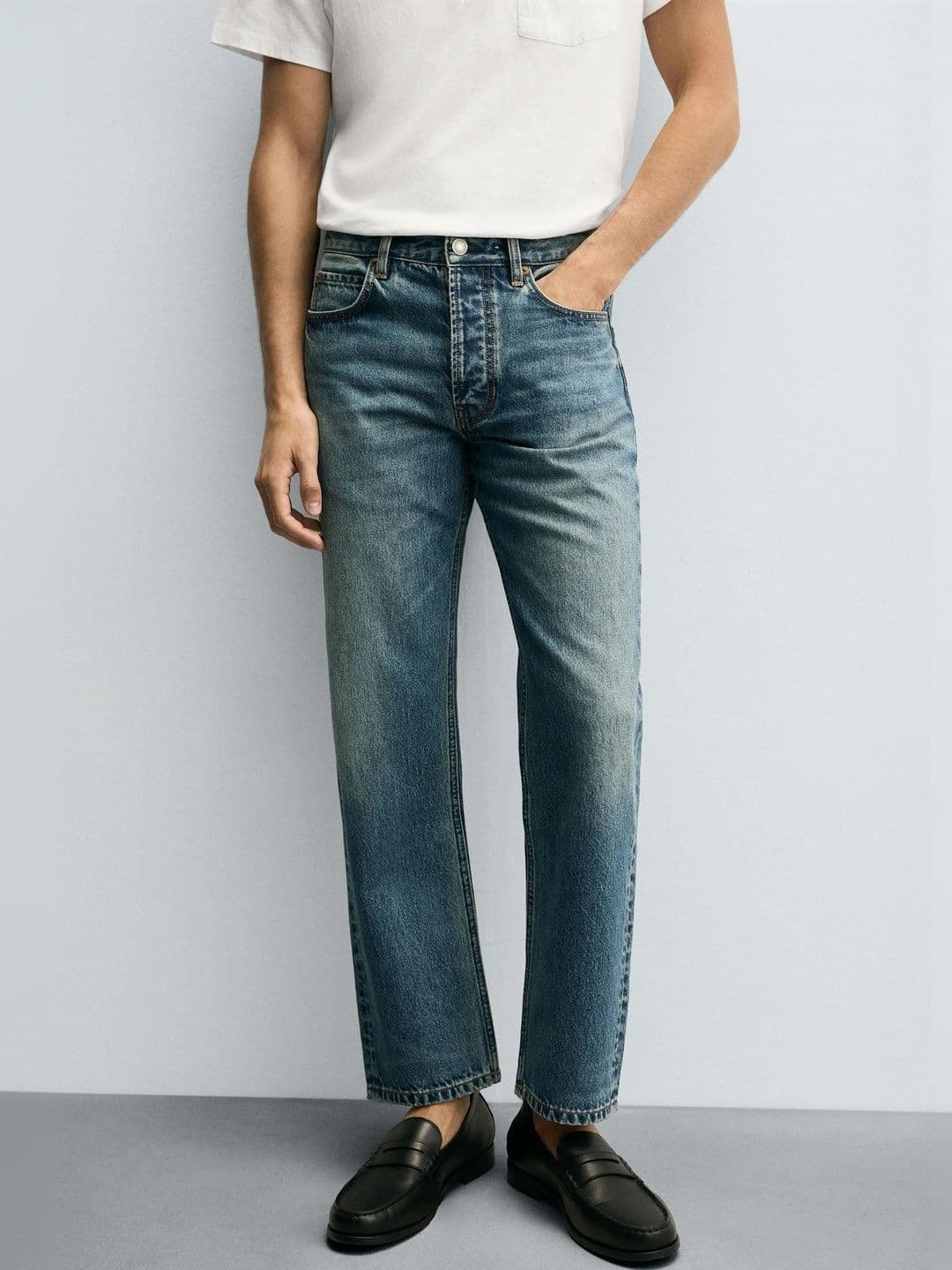 YAMEETFIT Men Jean Regular Fit Mid-Rise Jeans - view 1