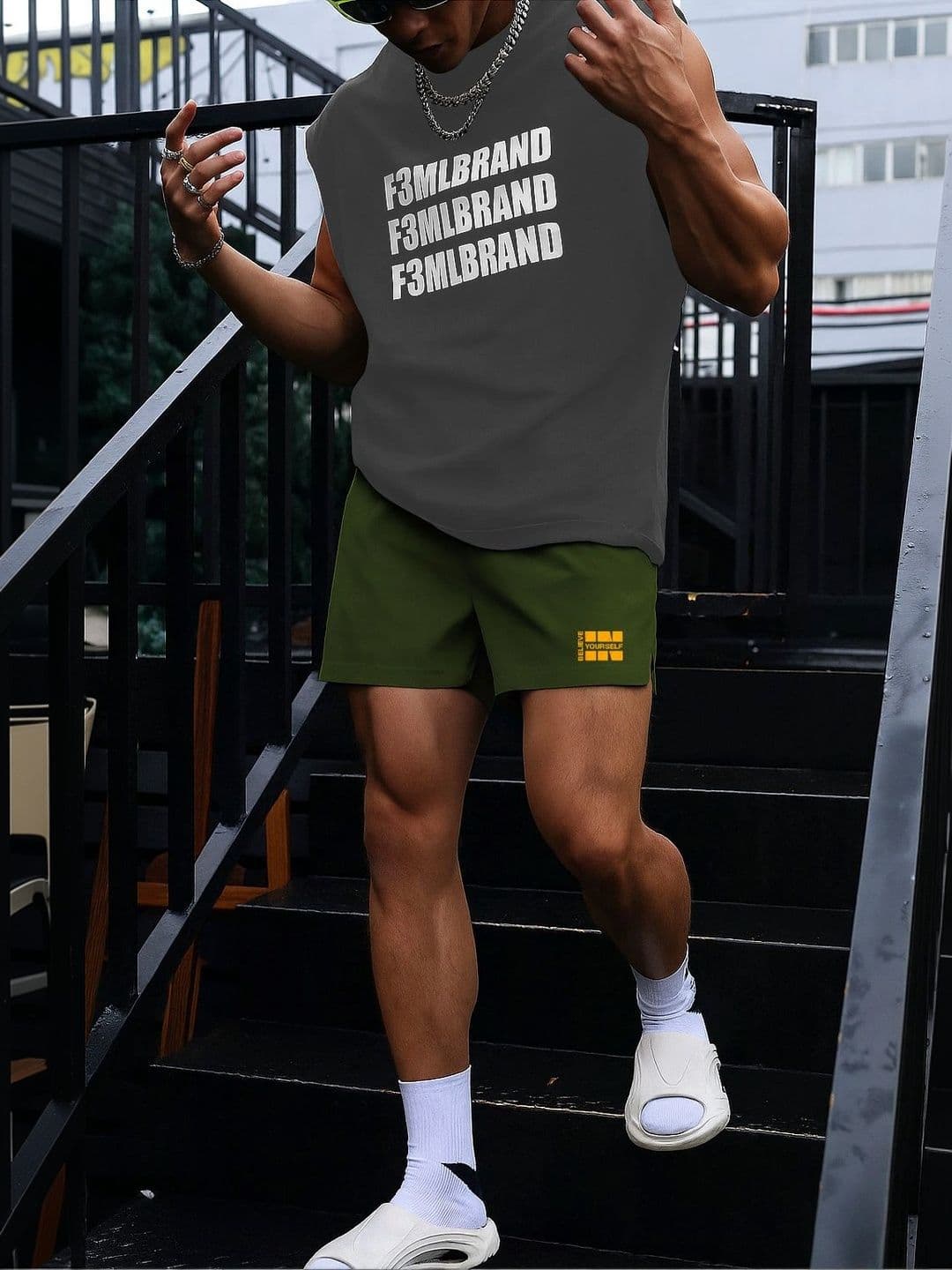 culish Men Training or Gym Sports Shorts - view 1