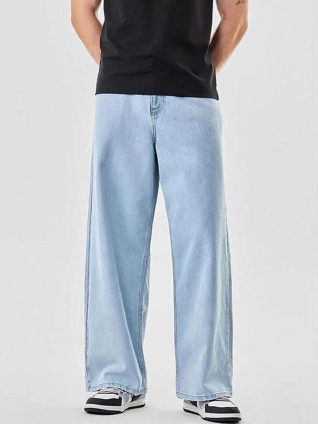 VORNIX DENIM Men Relaxed Fit Mid-Rise Stretchable Jeans - view 1