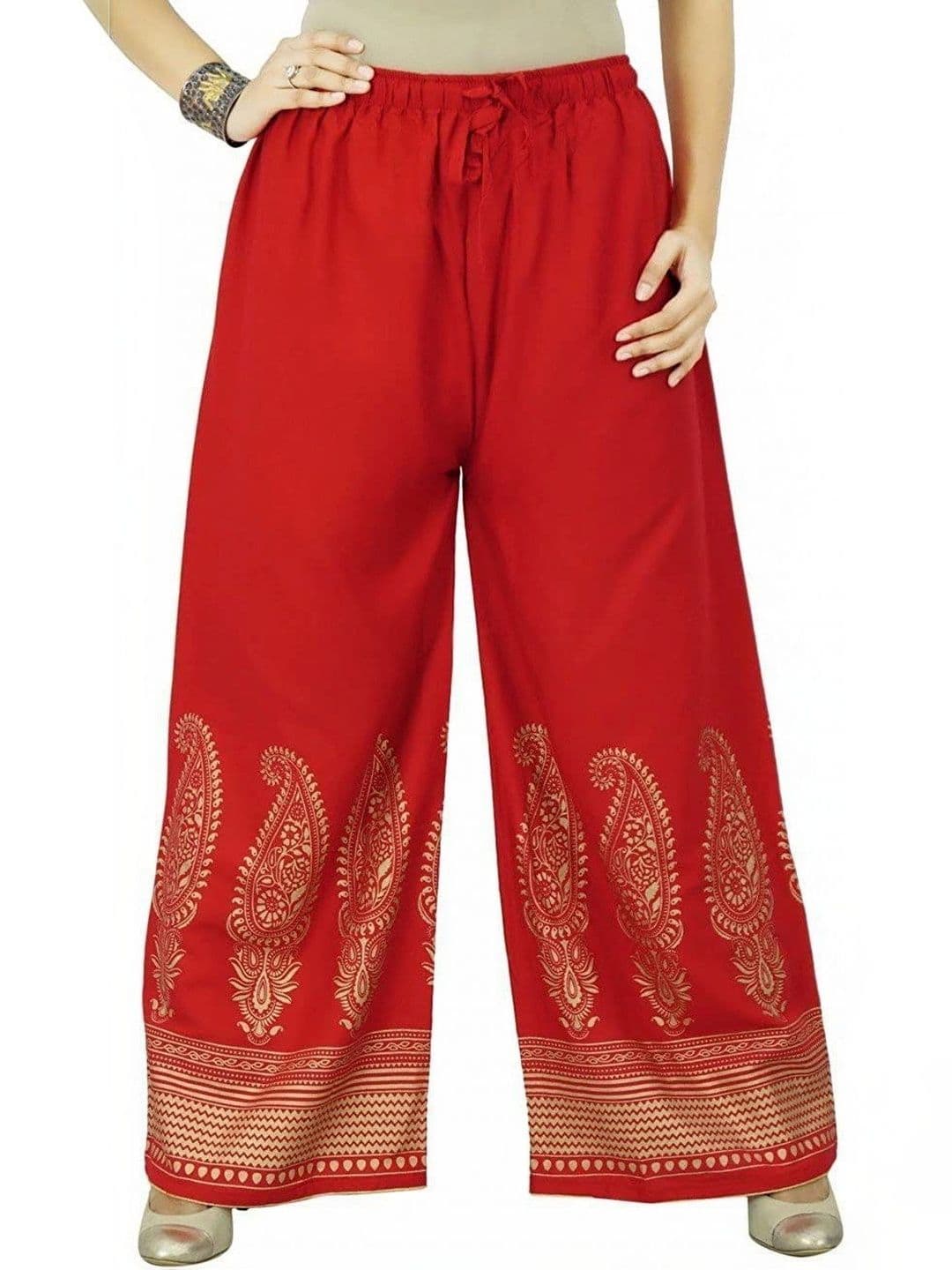 PINOVO Women Ethnic Motifs Printed Palazzos - view 1