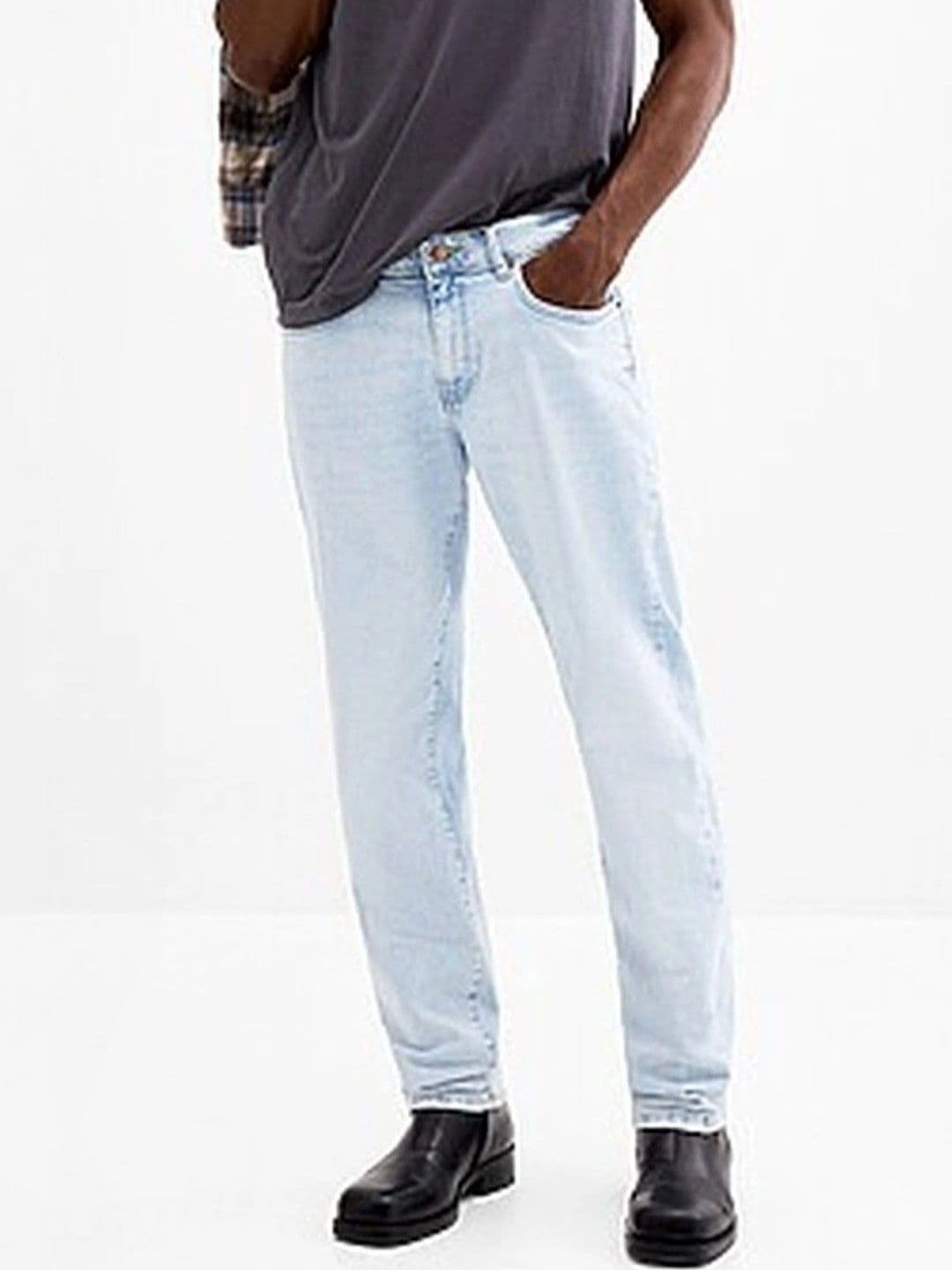 YAMEETFIT Men Jean Regular Fit Mid-Rise Jeans - view 1