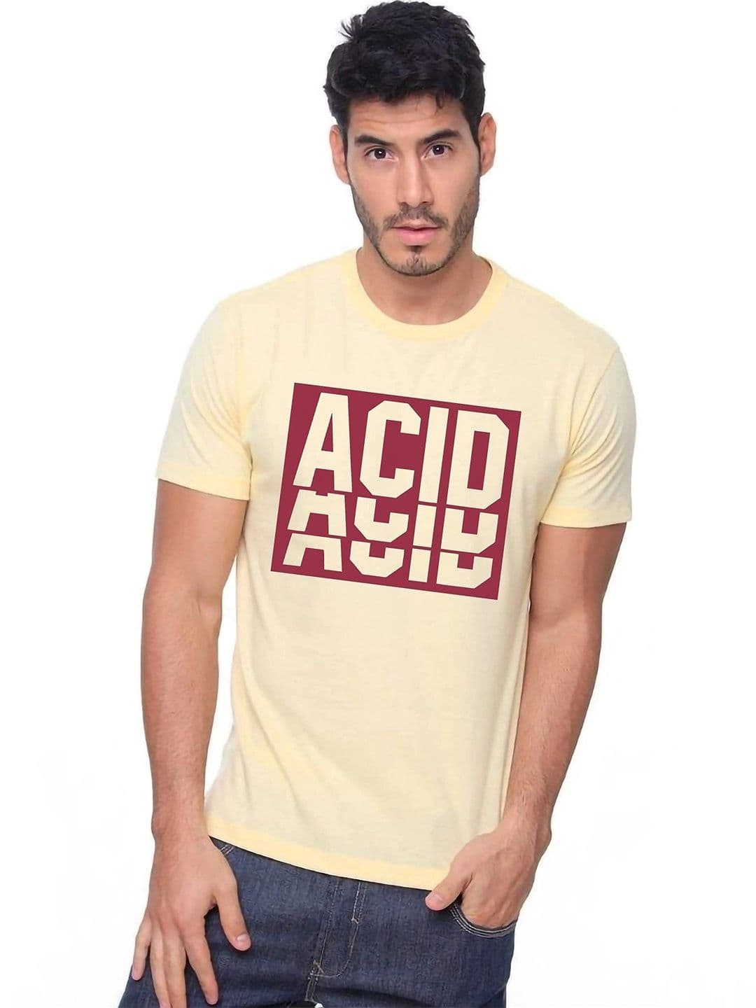 VLAM Unisex Typography Printed Slim Fit T-shirt - view 1
