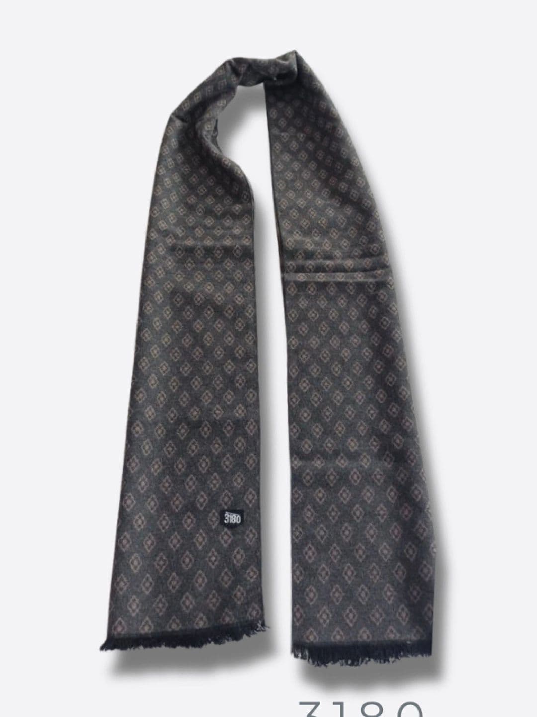 3180 Men Patterned Acrylic Blend Mufflers - view 1