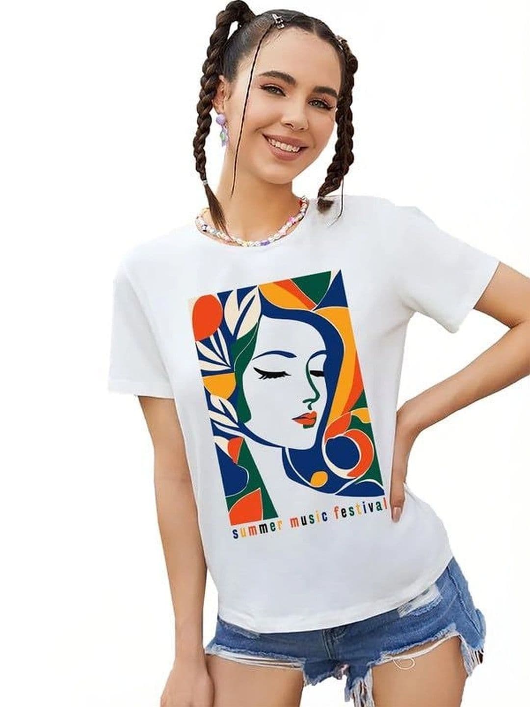 VLAM Unisex Printed Slim Fit T-shirt - view 1