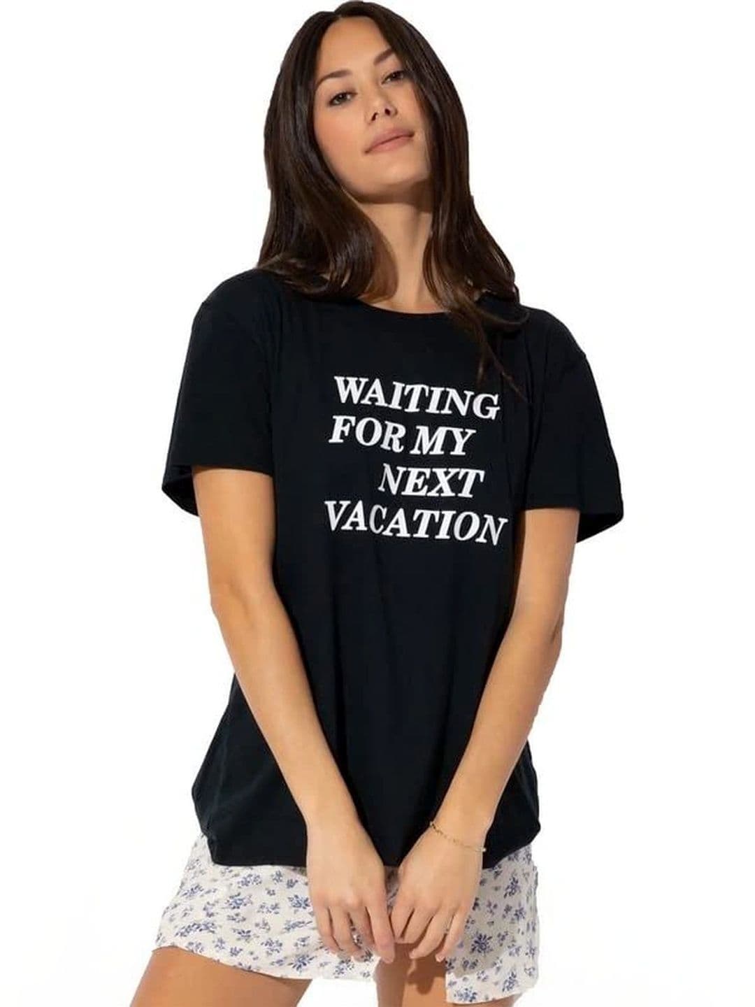 VLAM Unisex Typography Printed Slim Fit T-shirt - view 1
