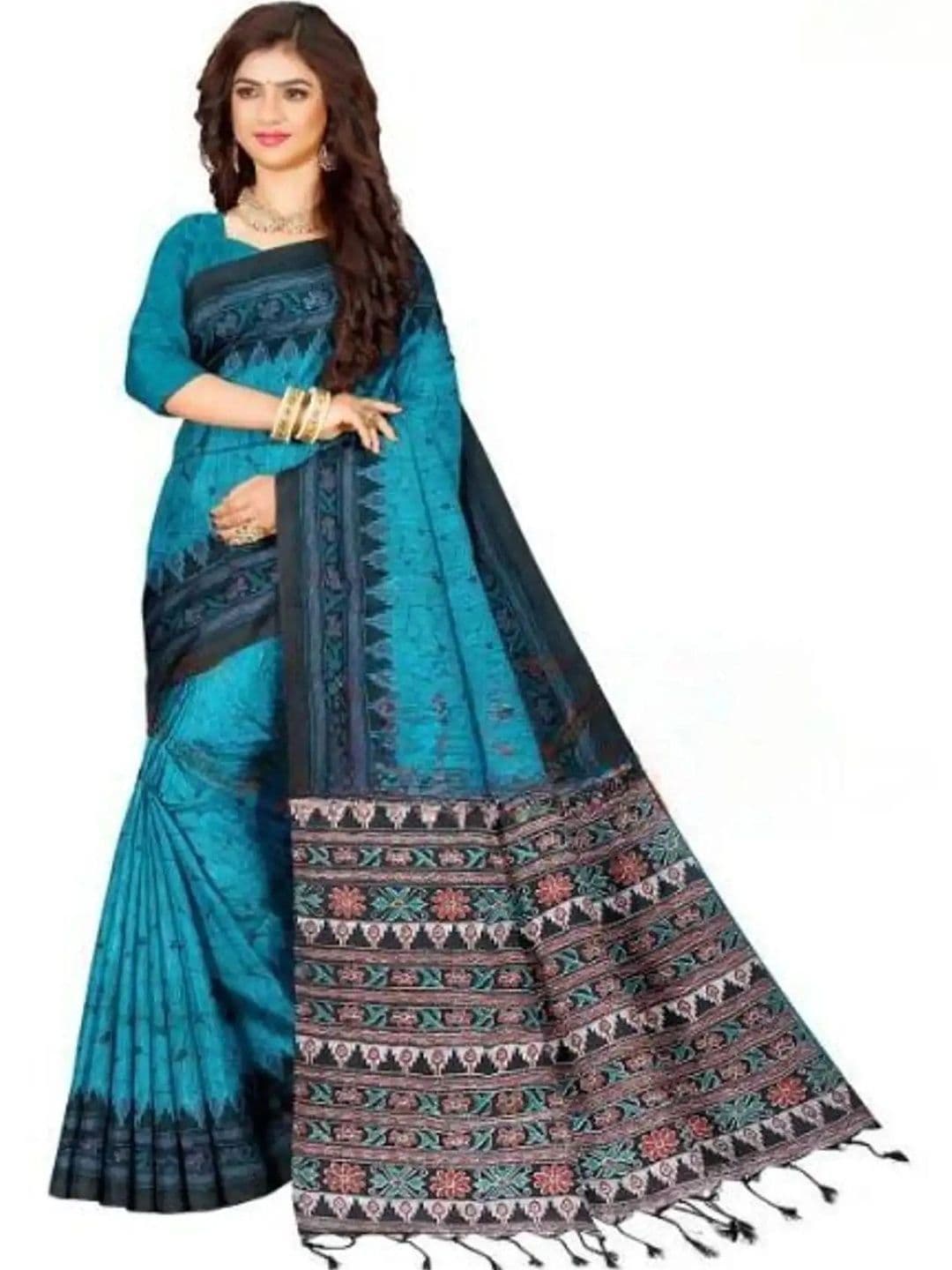 SHREE HARI Pure Cotton Sambalpuri Saree - view 1