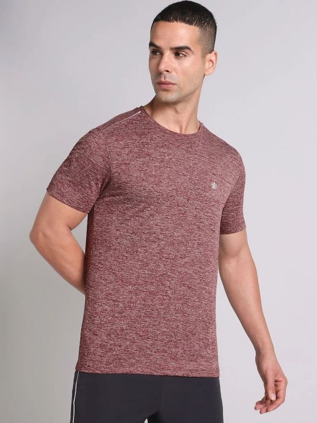 CULT Men Move All Day Plum Comfortech T-shirt - view 1