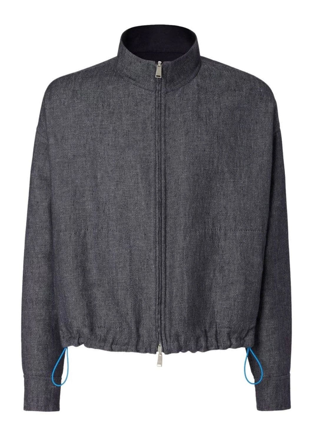 Fendi Men Woollen Reversible Bomber Jacket - view 1