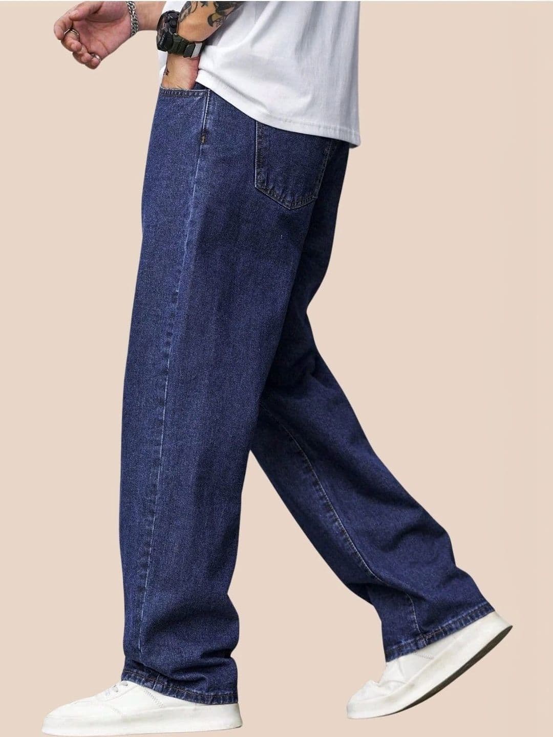 CMD Coinmen Denims Men Relaxed Fit Mid-Rise Stretchable Jeans - view 1