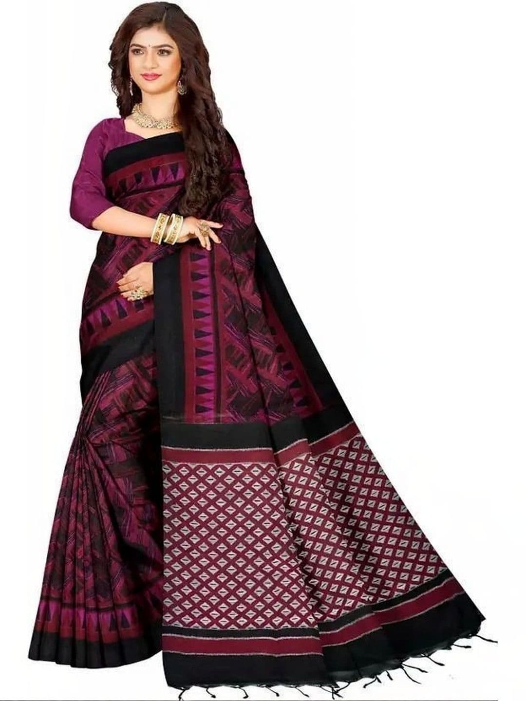 SHREE HARI Pure Cotton Sambalpuri Saree - view 1