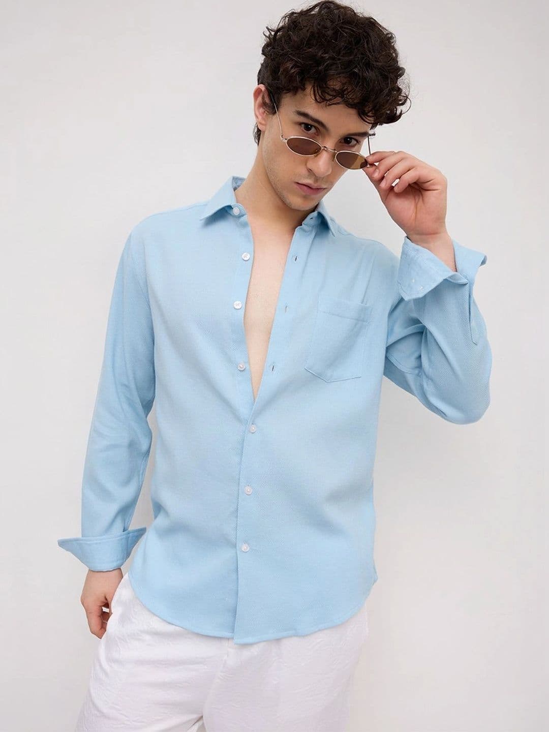VASTRADO Men Classic Slim Fit Casual Shirt - view 1