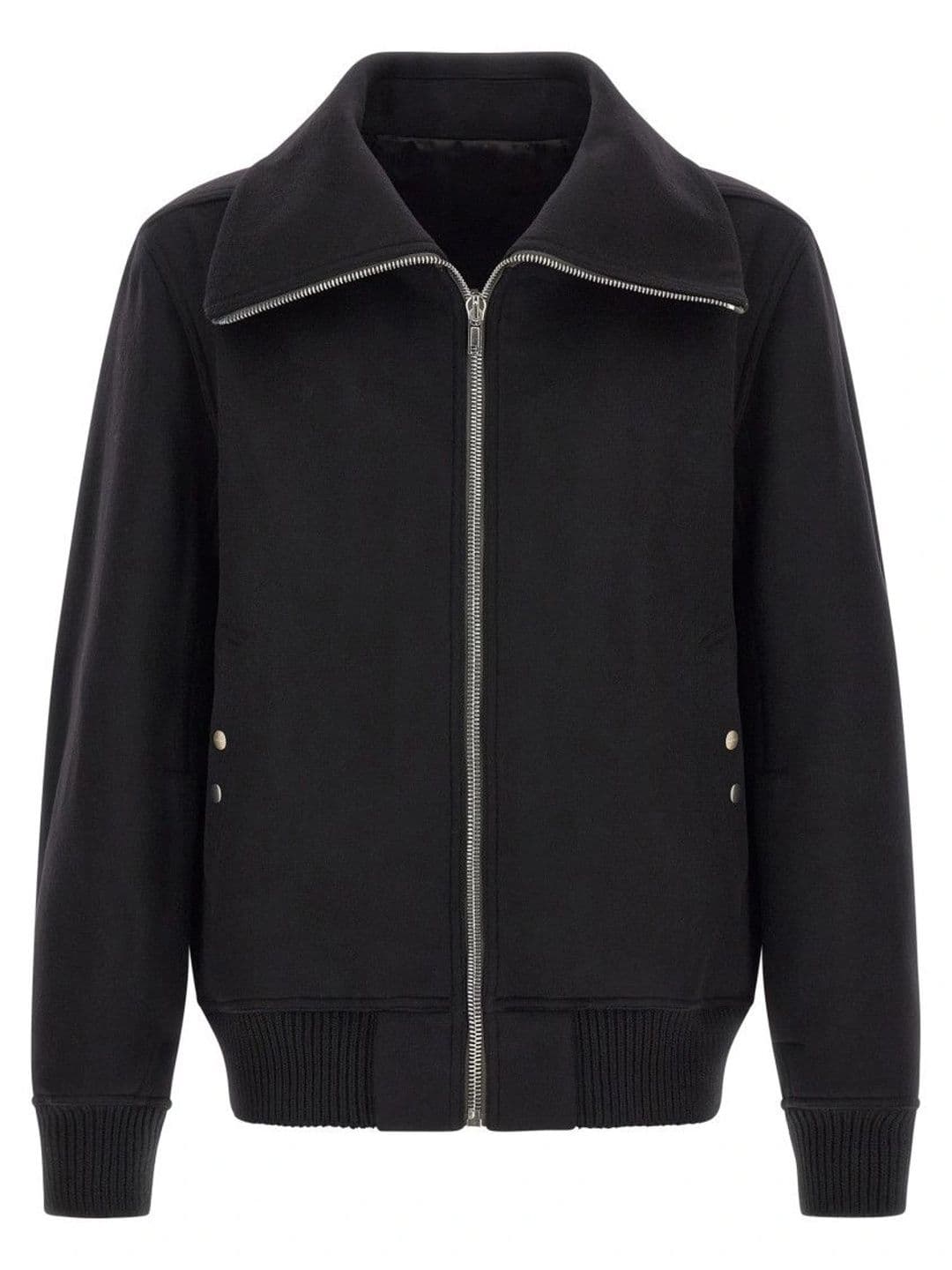 Rick Owens Black Solid Wool Jacket - view 1
