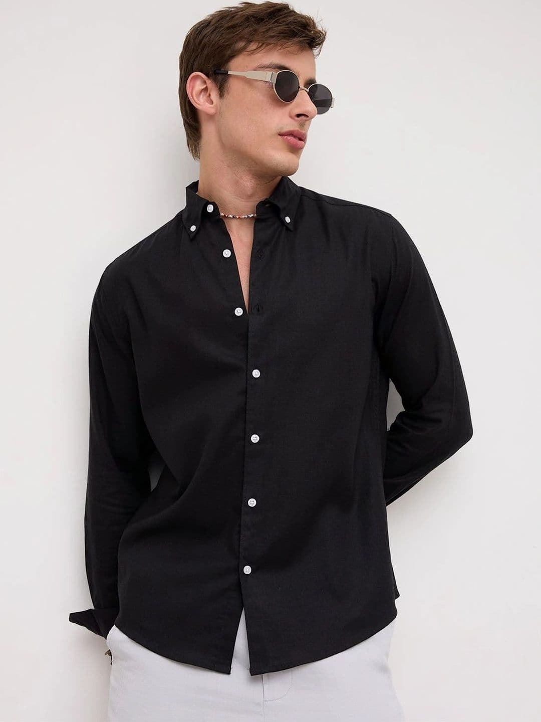 VASTRADO Men Classic Slim Fit Casual Shirt - view 1