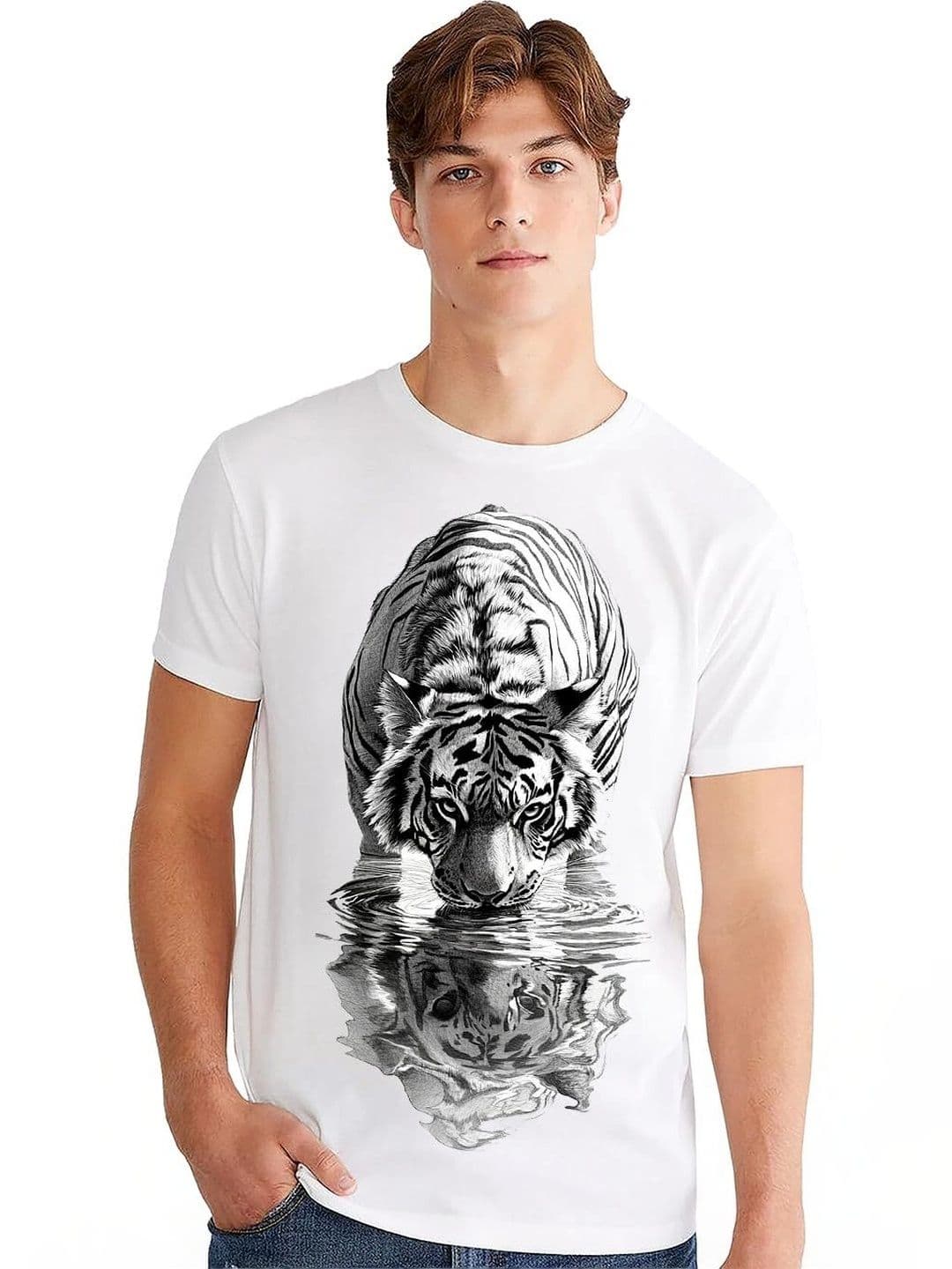 VLAM Unisex Printed Slim Fit T-shirt - view 1