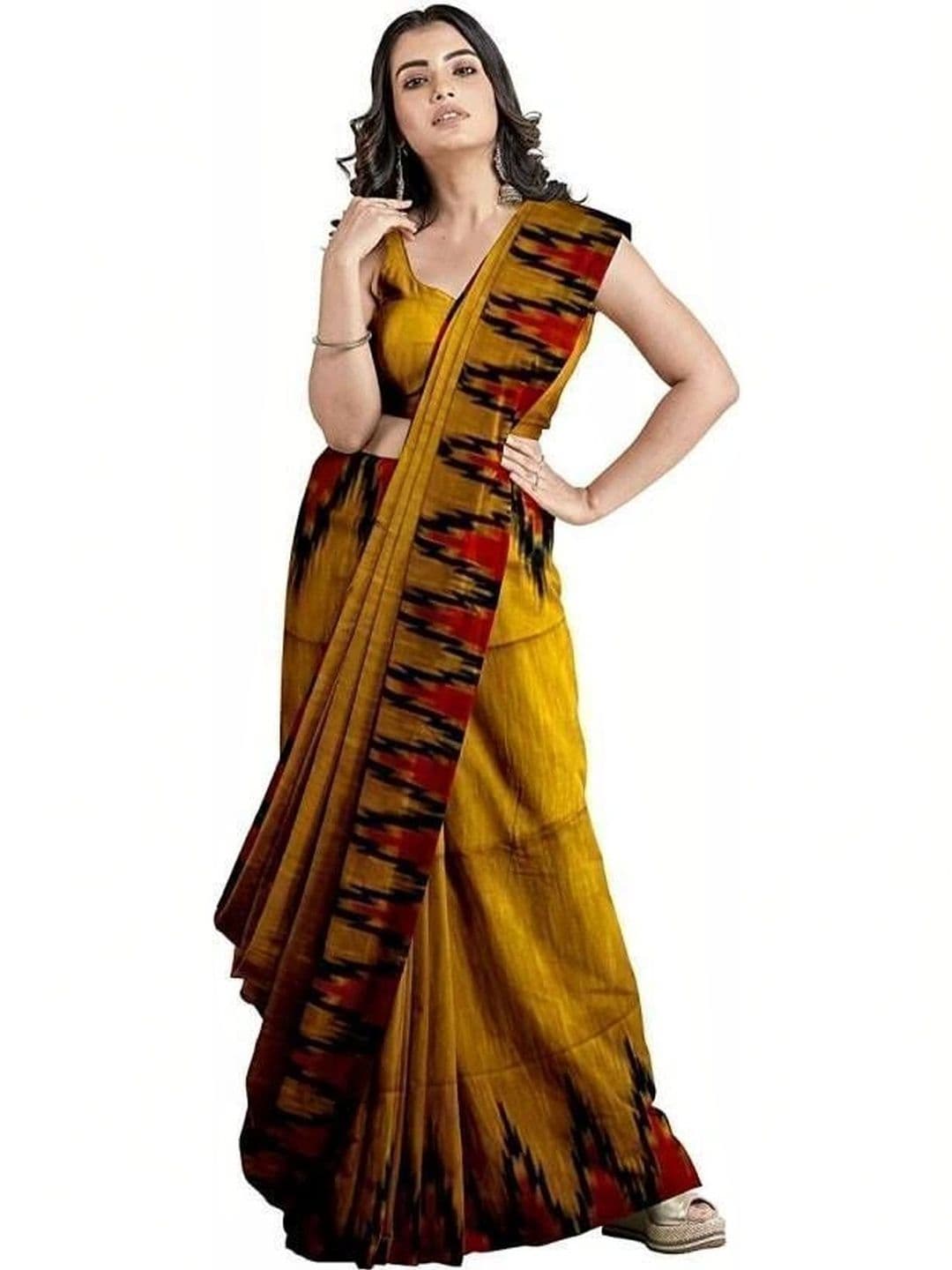 SHREE HARI HANDLOOM SAREE Pure Cotton Sambalpuri Saree - view 1