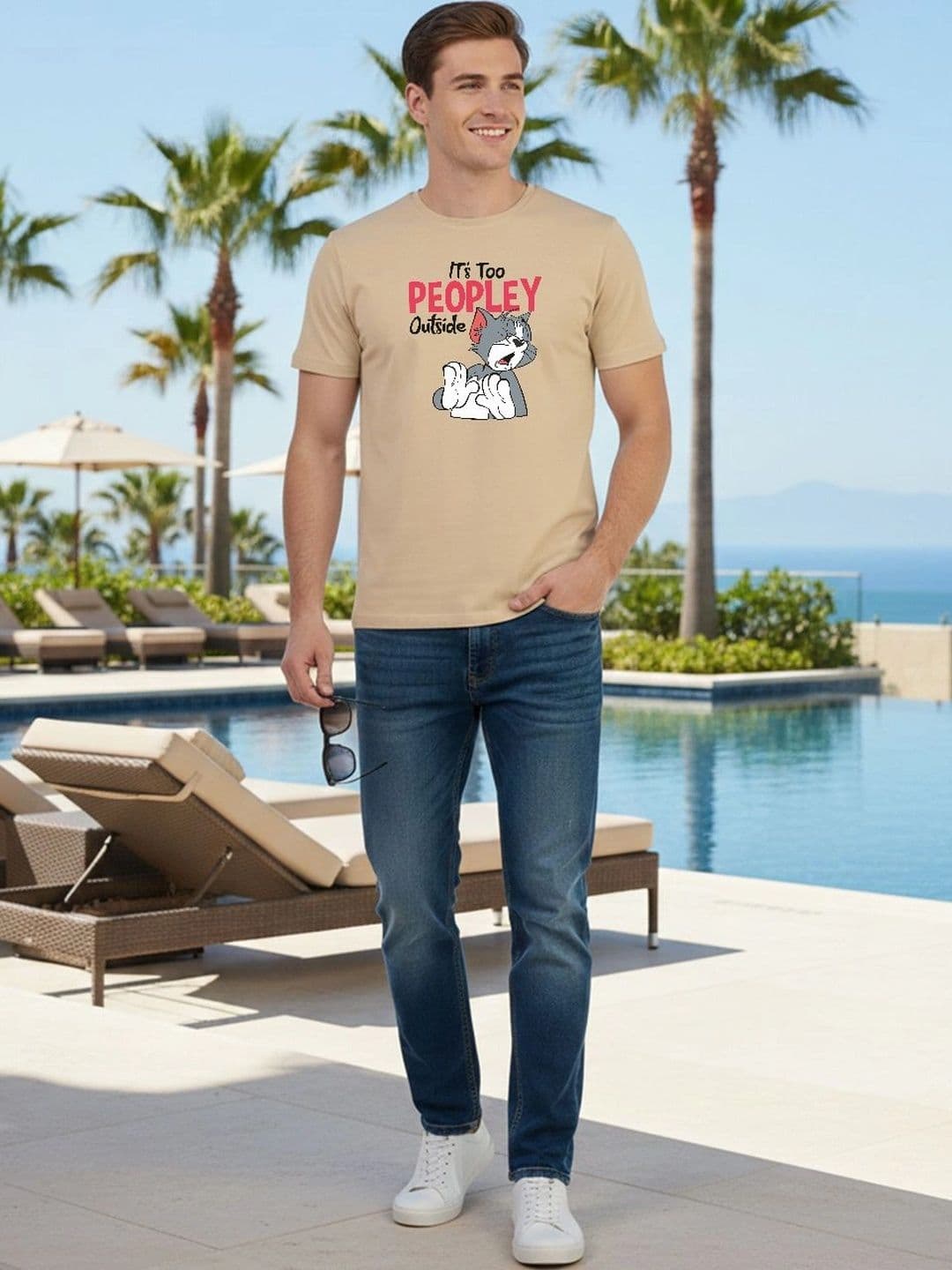 Greylongg Men Printed T-shirt - view 1