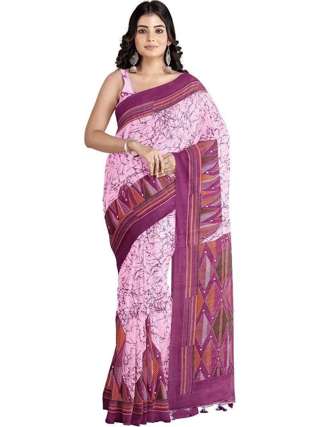 SHREE HARI HANDLOOM SAREE Pure Cotton Sambalpuri Saree - view 1