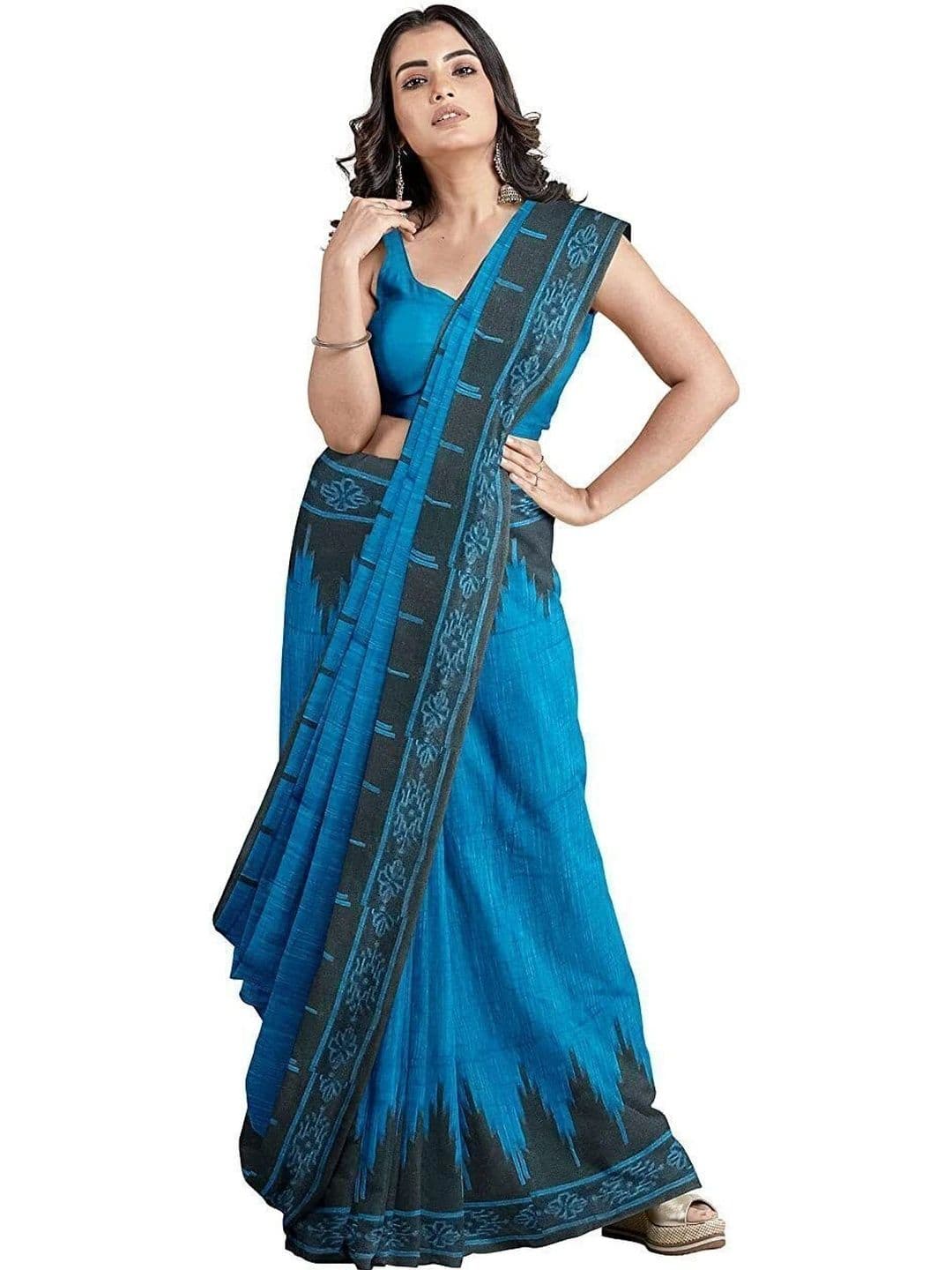 SHREE HARI HANDLOOM SAREE Pure Cotton Sambalpuri Saree - view 1