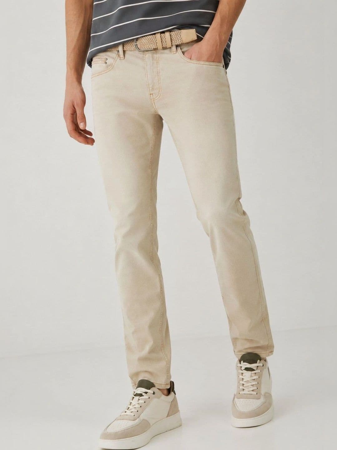 YAMEETFIT Men Jean Regular Fit Mid-Rise Jeans - view 1