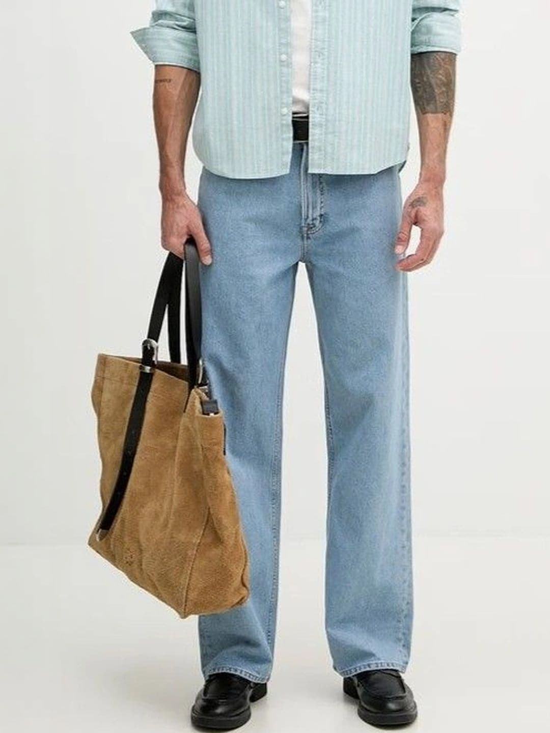YAMEETFIT Men Jean Straight Fit Mid-Rise Jeans - view 1