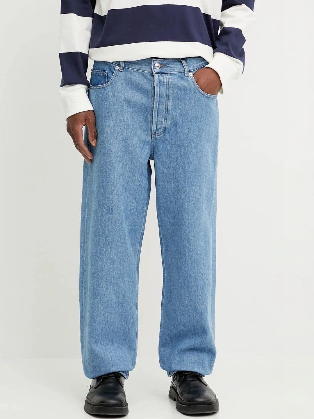 YAMEETFIT Men Jean Straight Fit Mid-Rise Jeans - view 1