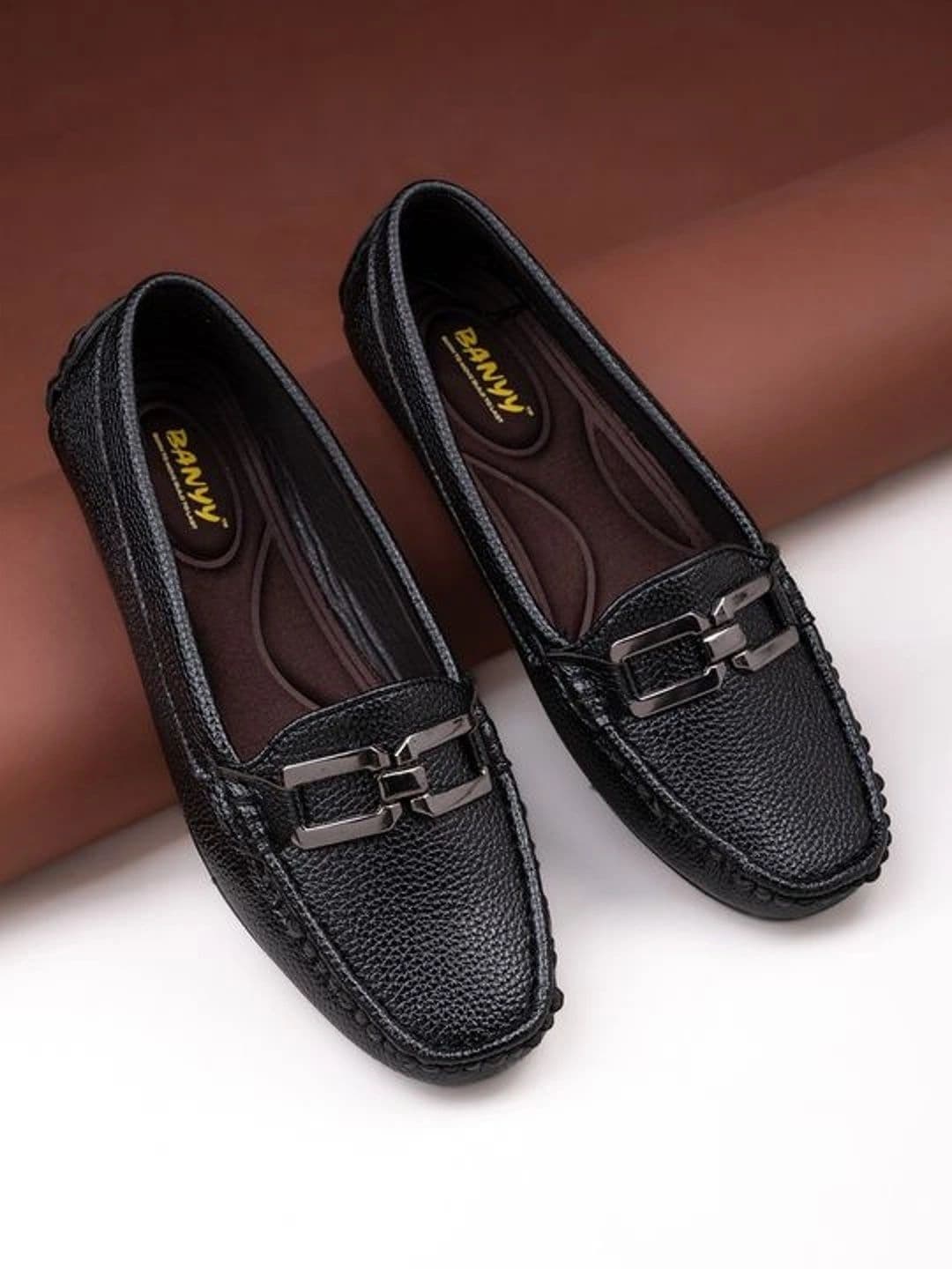 BANYY Men Textured Driving Shoes - view 1