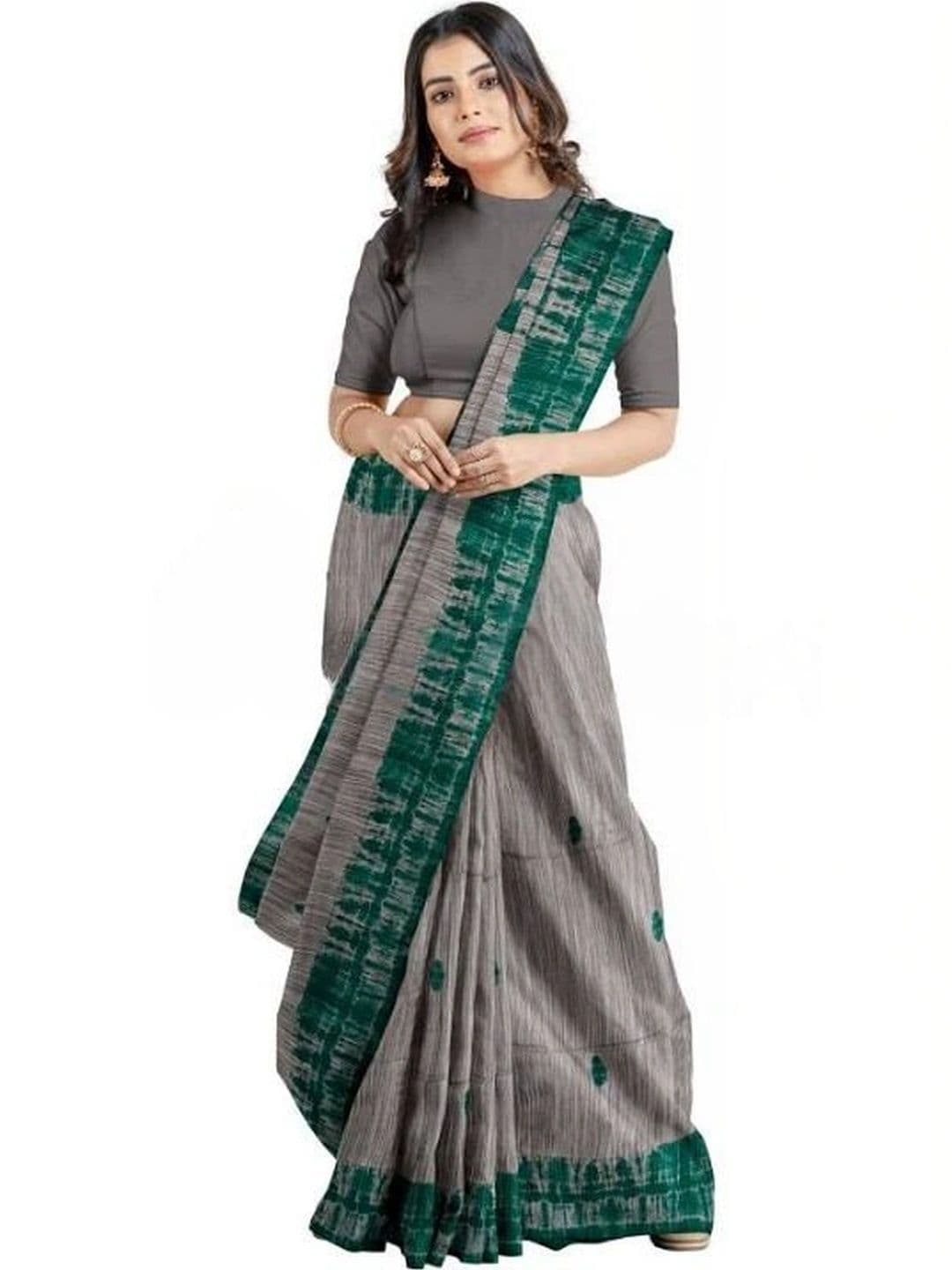 SHREE HARI Tie and Dye Pure Cotton Sambalpuri Saree - view 1