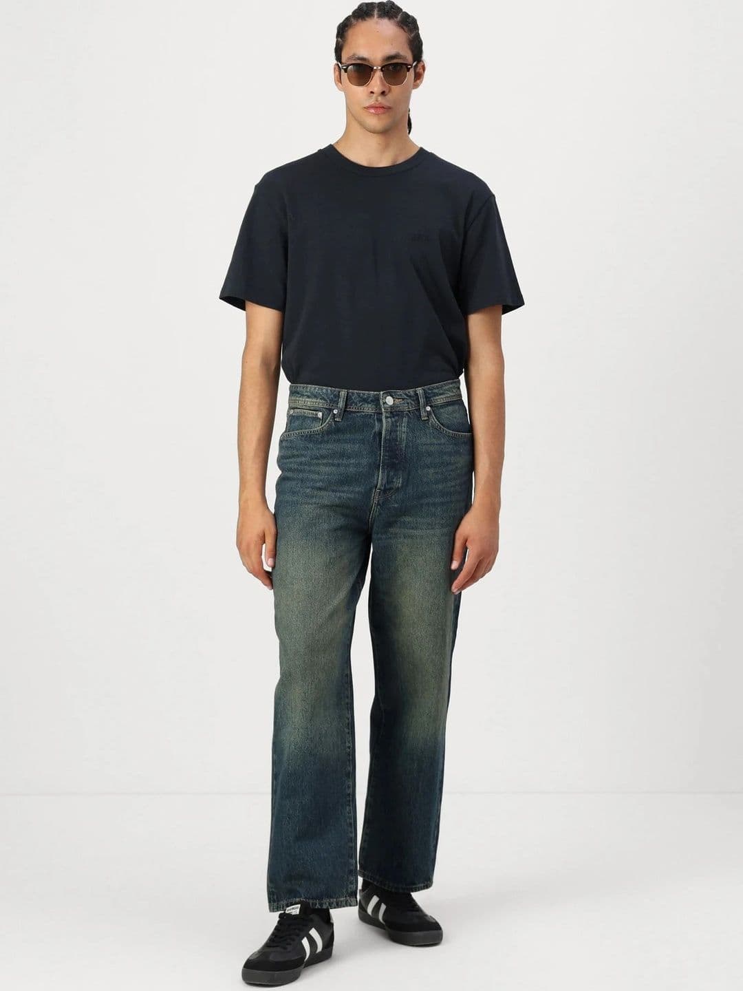 YAMEETFIT Men Jean Straight Fit Mid-Rise Jeans - view 1