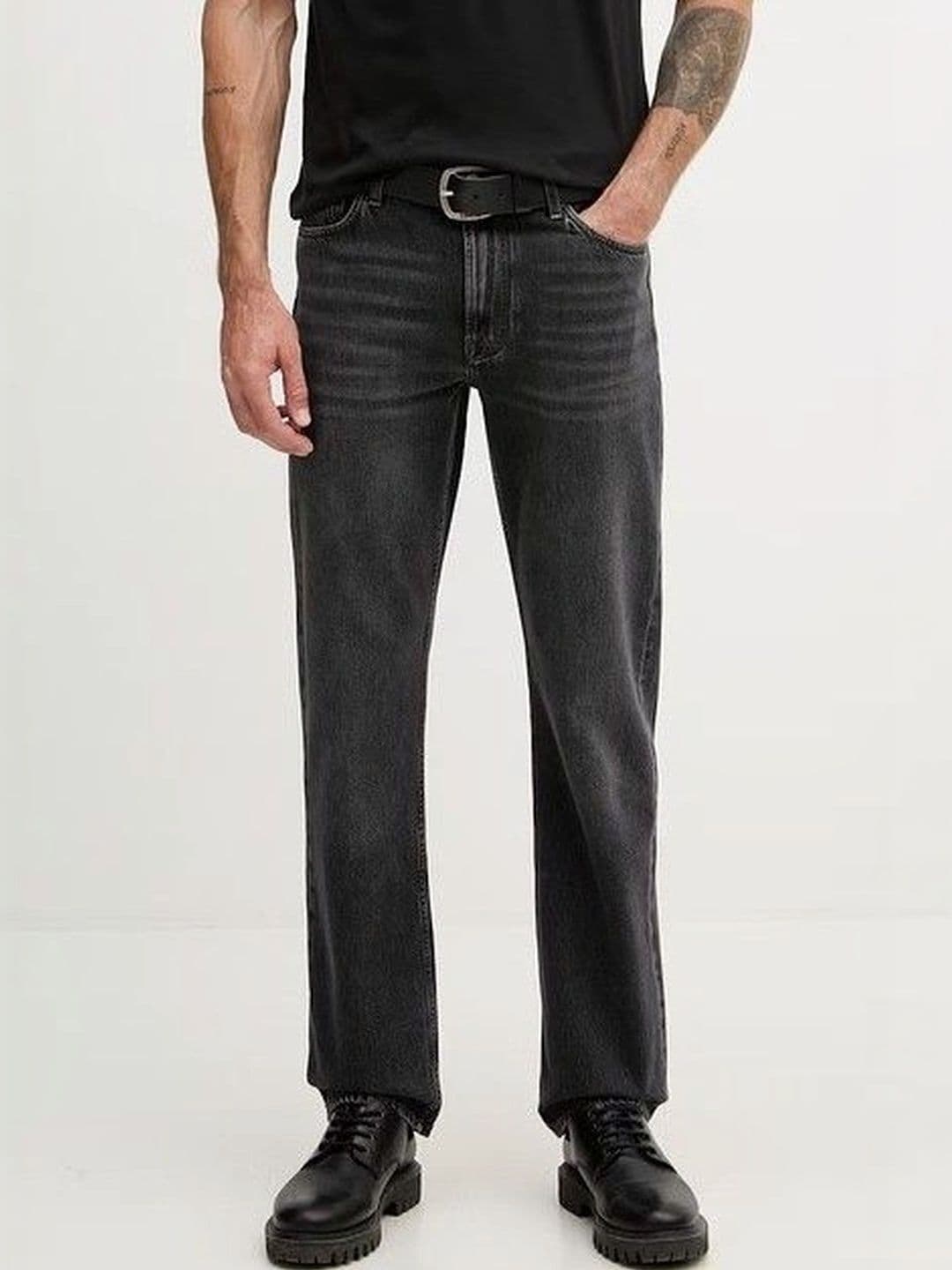 YAMEETFIT Men Jean Regular Fit Mid-Rise Jeans - view 1