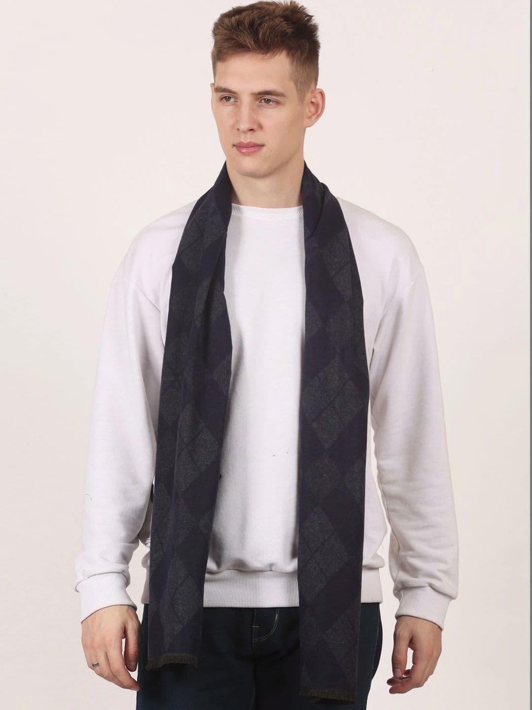Bizarro.in Unisex Checked Acrylic Mufflers - view 1