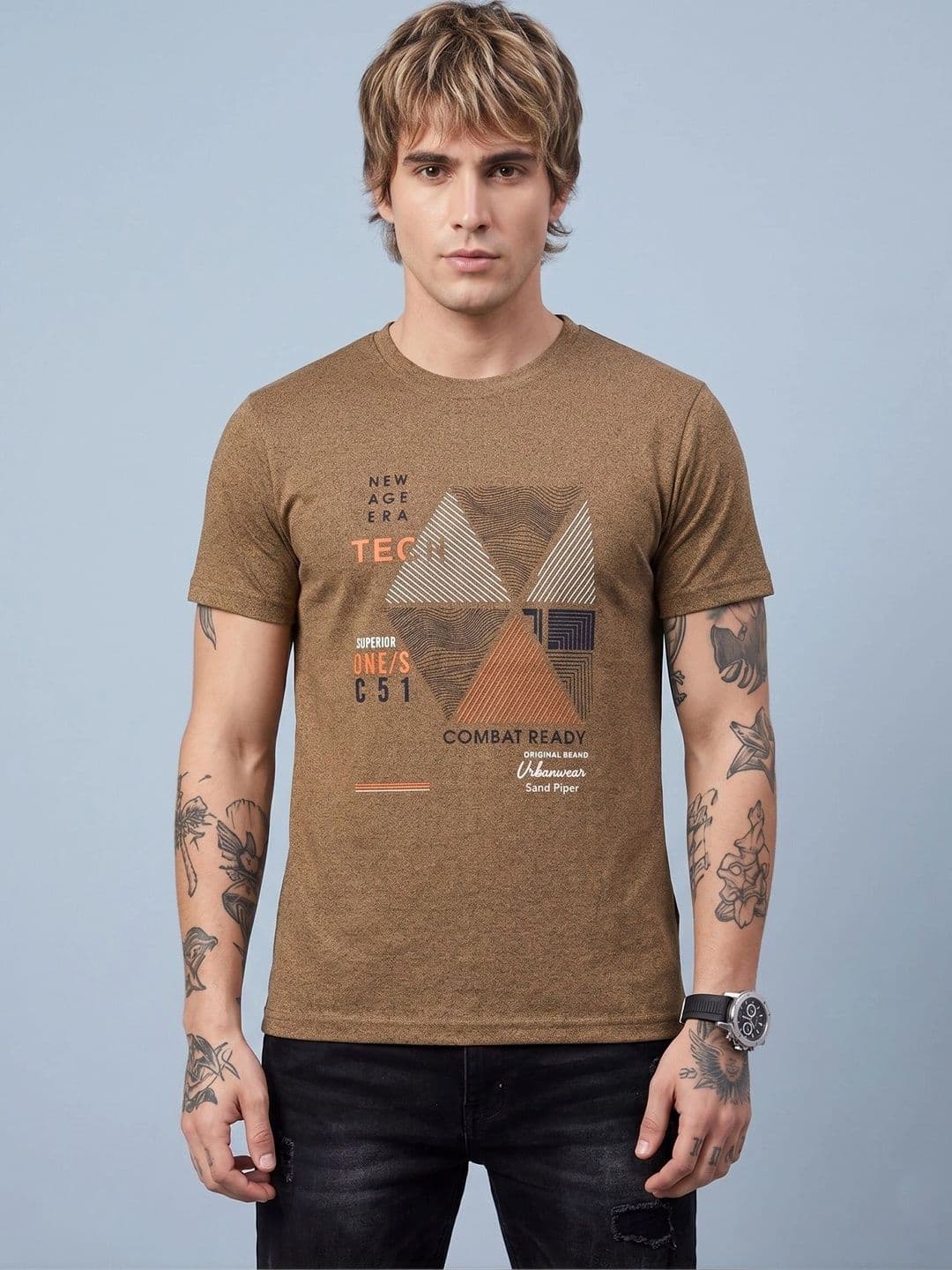 BAESD Men Printed T-shirt - view 1
