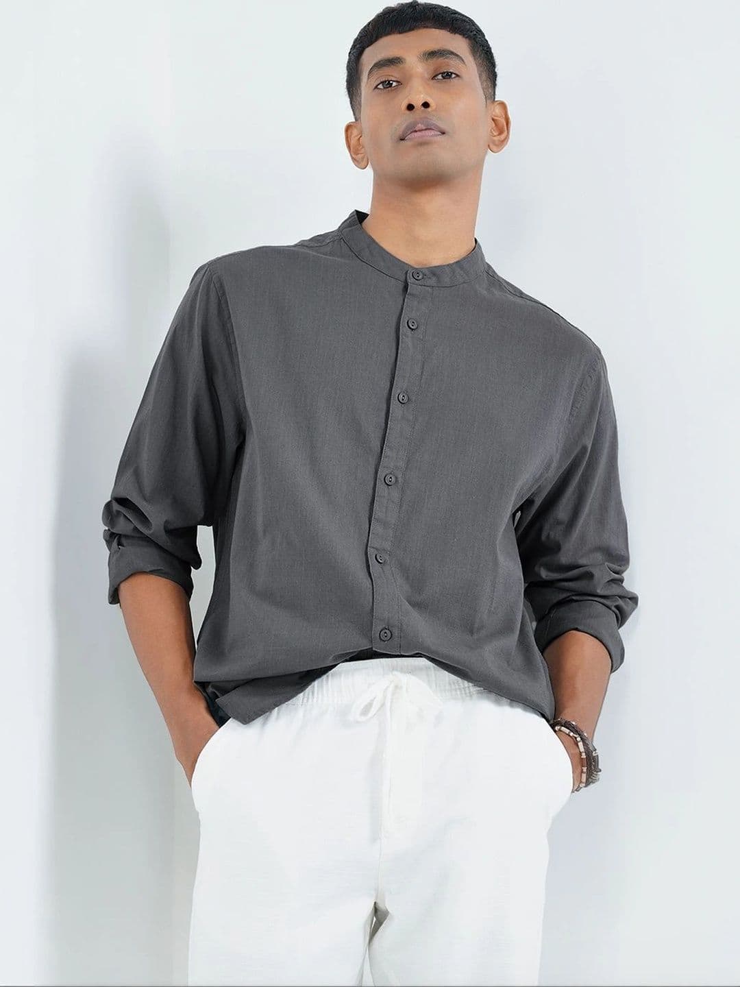 7 Alt by Pantaloons Men Casual Shirt - view 1