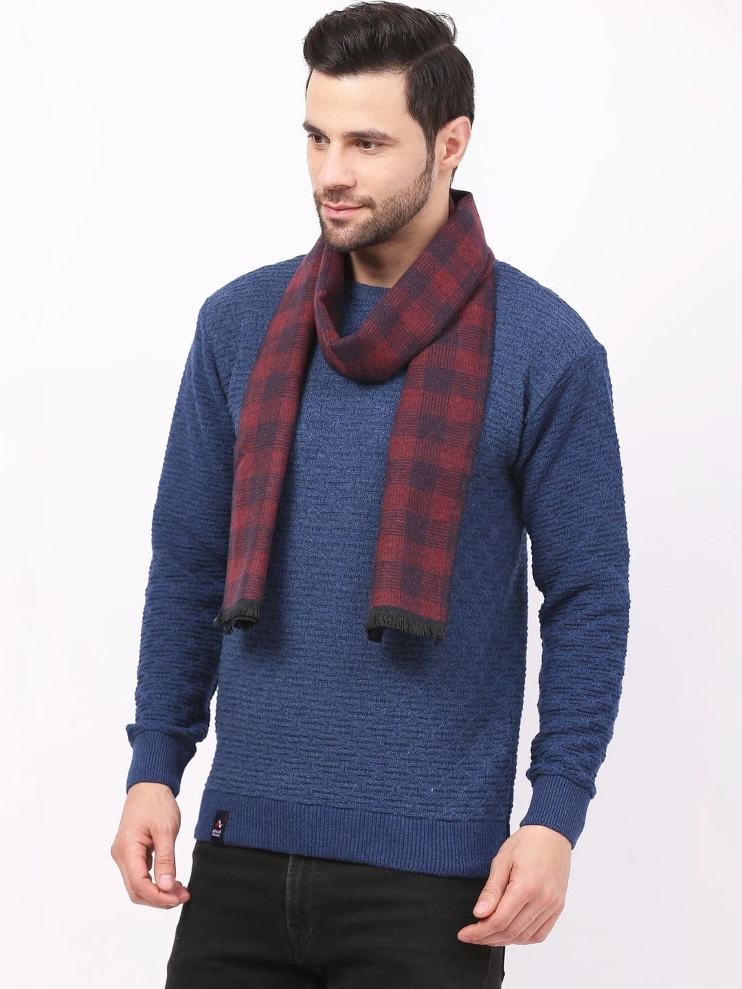 Bizarro.in Unisex Checked Acrylic Mufflers - view 1
