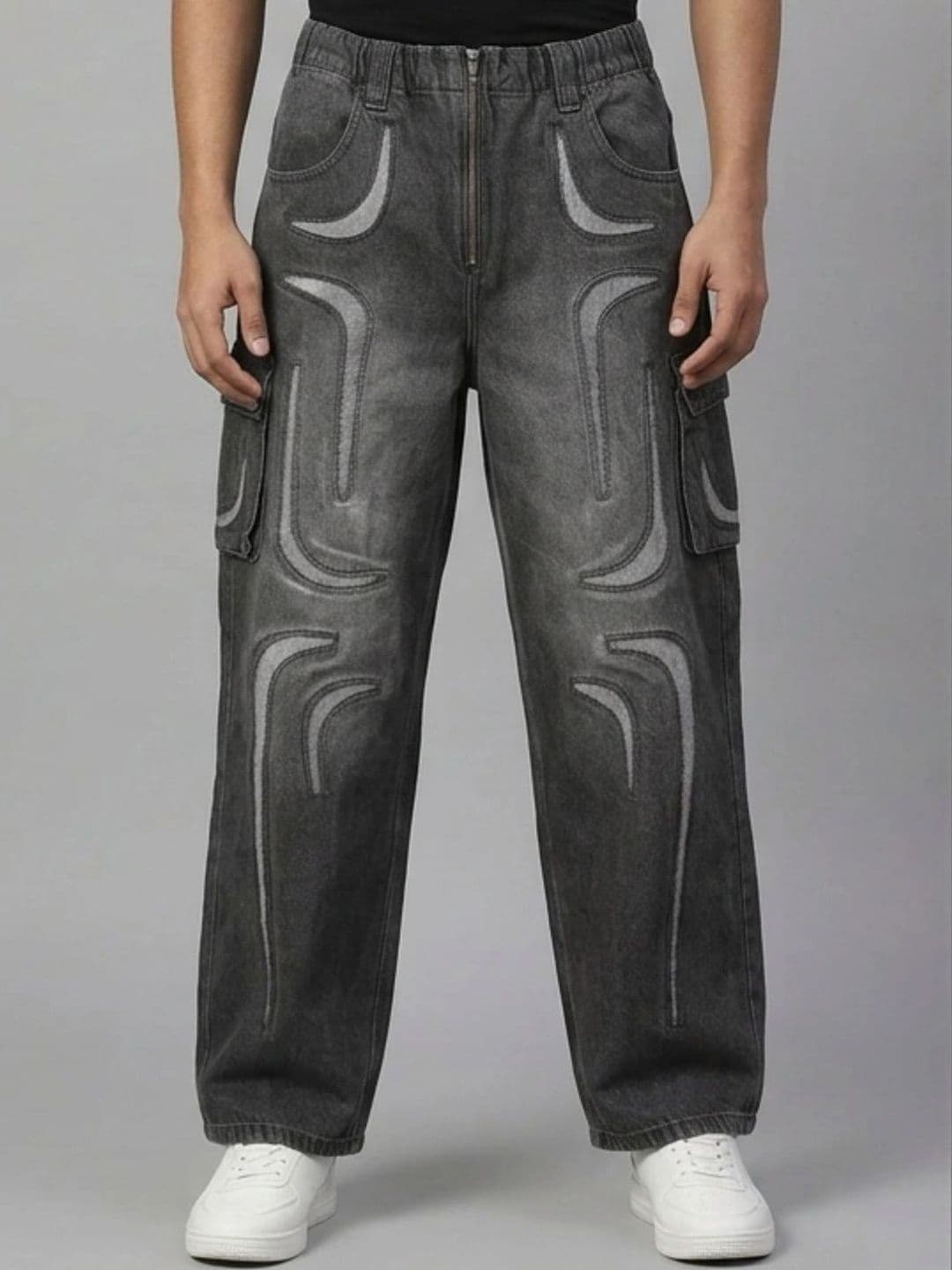 MODOMAN Men Mid-Rise Light Fade Jeans - view 1