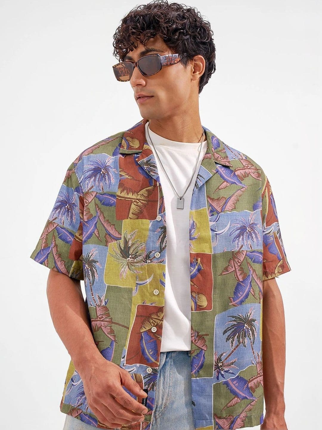 HIGHLANDER Men Printed Casual Shirt - view 1
