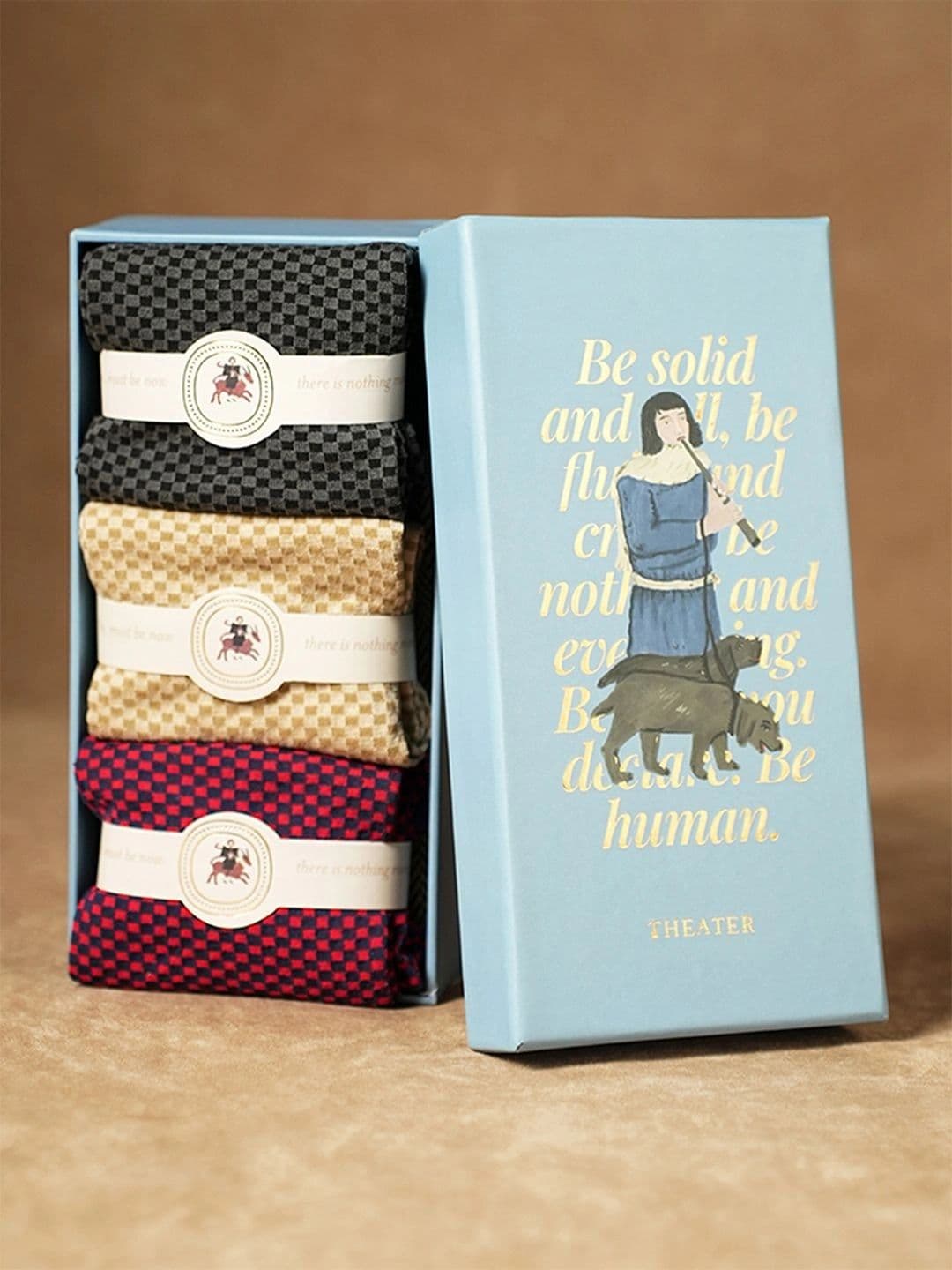 Theater Men Pack of 3 Luxury Mercerized Cotton Dress Socks - view 1
