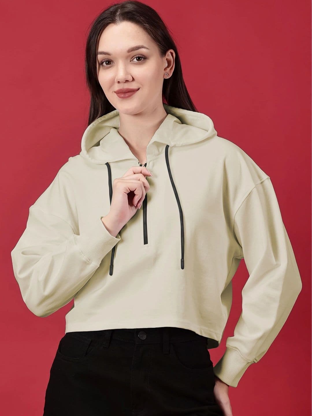 NOVIA Women Hooded Sweatshirt - view 1