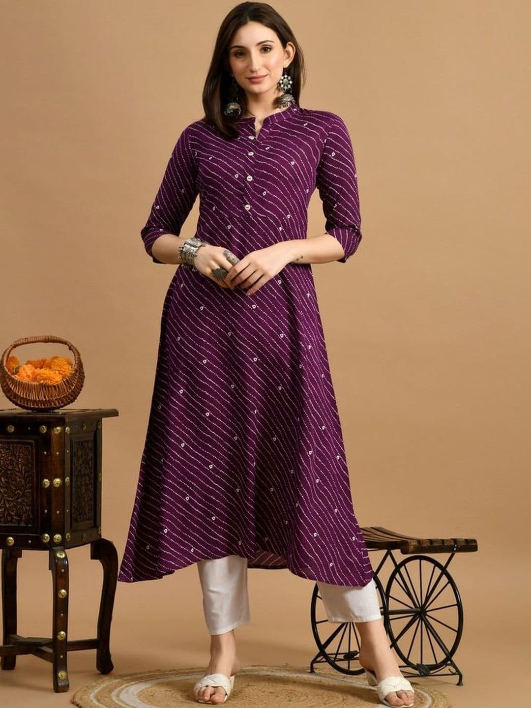 Anouk Mirage Women Ethnic Motifs Printed Kurta - view 1