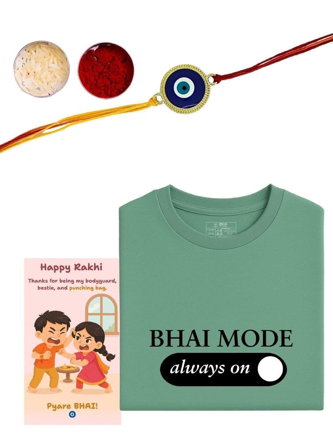 Anouk Evil Eye Rakhi Combo with T-Shirt - view 1