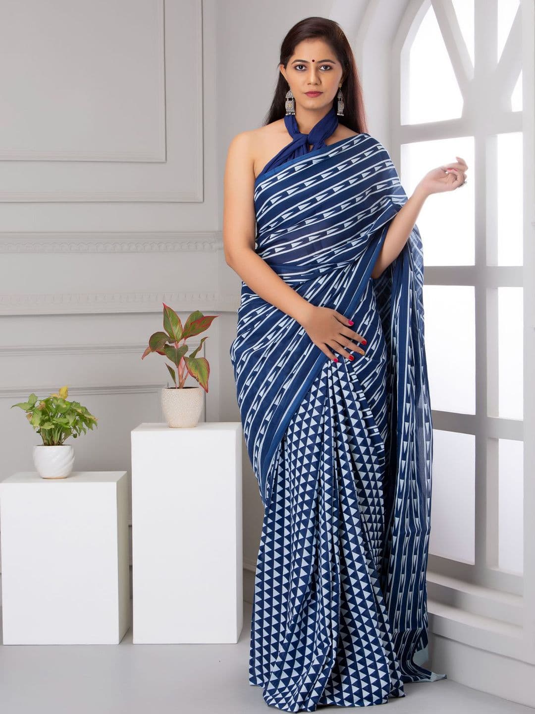 Anouk Mirage Pure Cotton Saree - view 1
