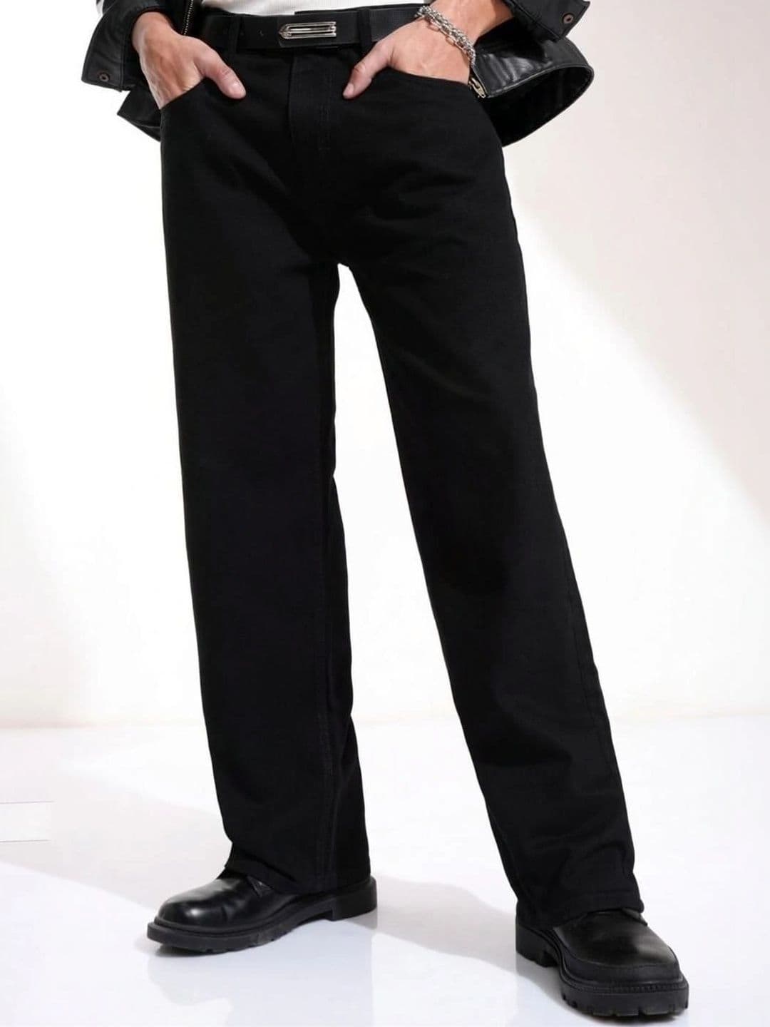 MAAHIT Men Relaxed Fit Mid-Rise Stretchable Jeans - view 1