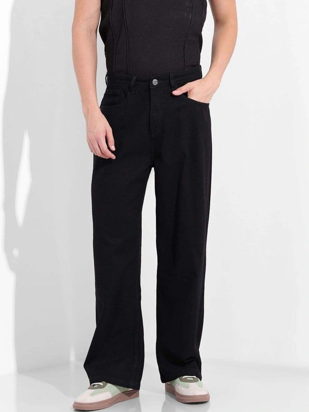 MAAHIT Men Relaxed Fit Mid-Rise Stretchable Jeans - view 1